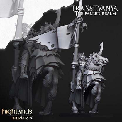 Vampire Knights | Sunland | Highland Miniatures | 32mm Scale Resin Tabletop RPG Figures for Roleplaying and Wargaming