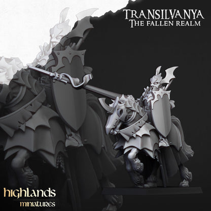 Vampire Knights | Sunland | Highland Miniatures | 32mm Scale Resin Tabletop RPG Figures for Roleplaying and Wargaming