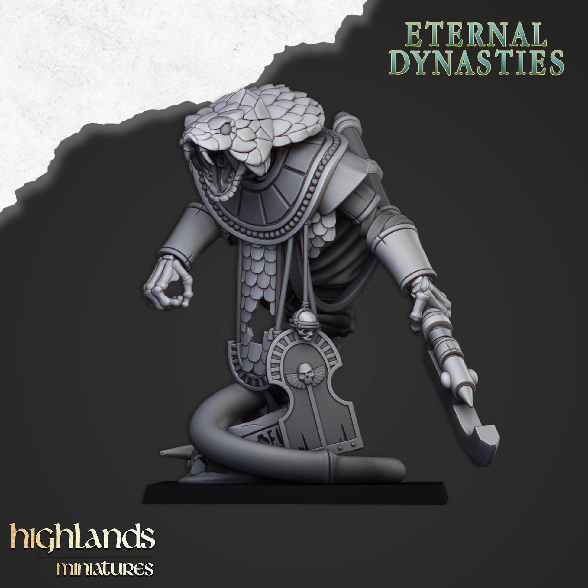 Wadjets | Eternal Dynasties | Highland Miniatures | 32mm Scale Resin Tabletop RPG Figures for Roleplaying and Wargaming
