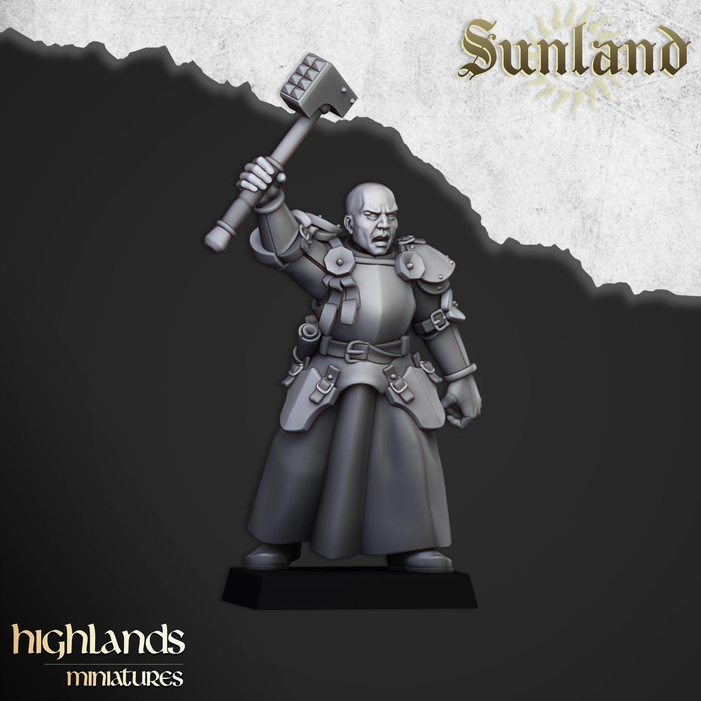 Sunland Altar Wagon | Sunland | Highland Miniatures | 32mm Scale Resin Tabletop RPG Figures for Roleplaying and Wargaming