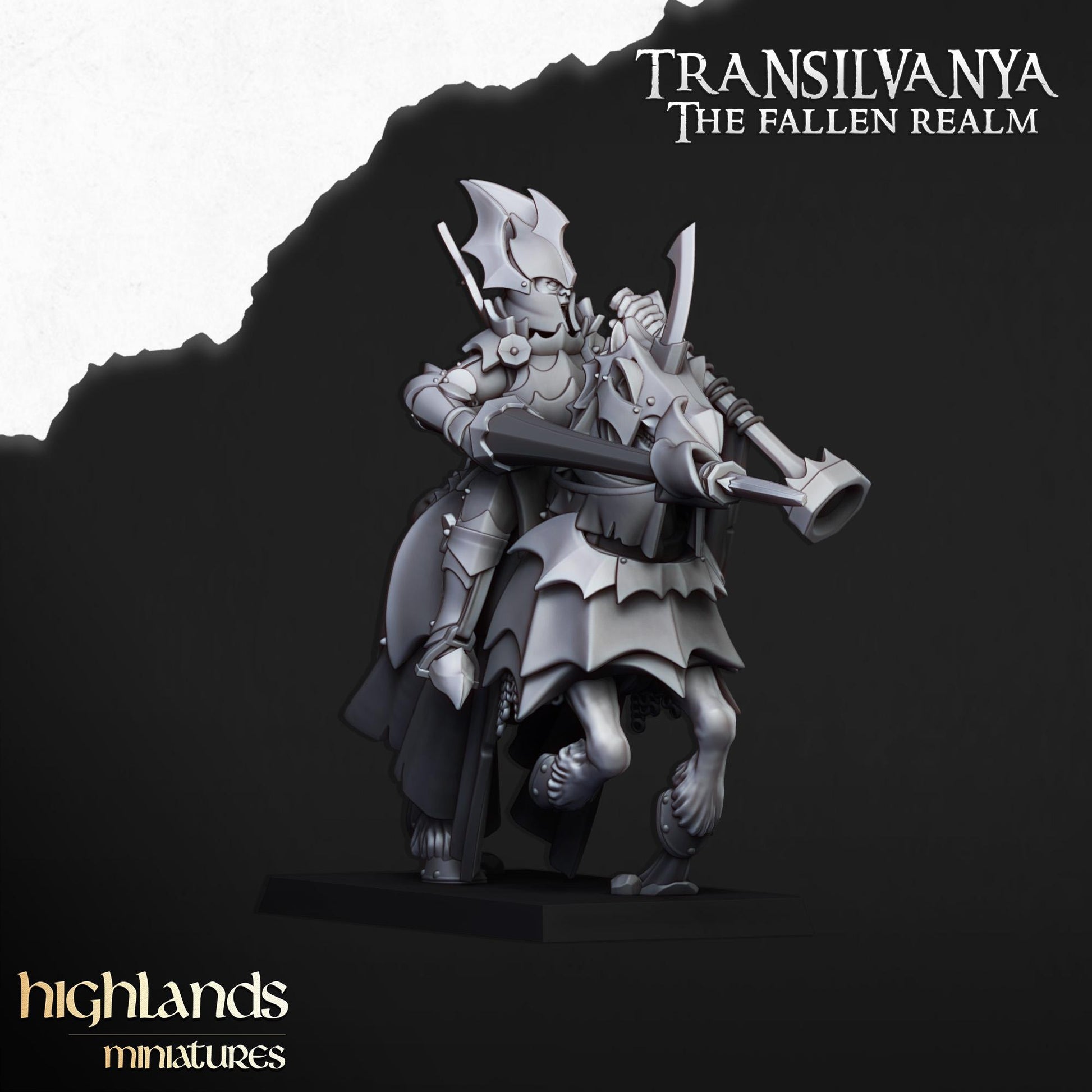 Vampire Knights | Sunland | Highland Miniatures | 32mm Scale Resin Tabletop RPG Figures for Roleplaying and Wargaming