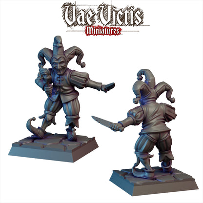 Corrupted Circus Set | Vae Victis Miniatures | 32mm Scale Resin Printed Tabletop RPG Figures for Tabletop Roleplaying or Wargaming