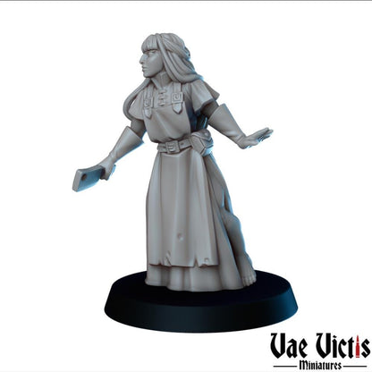 Butcher Witch | Vae Victis Miniatures | 32mm Scale Resin Printed Tabletop RPG Figures for Tabletop Roleplaying or Wargaming