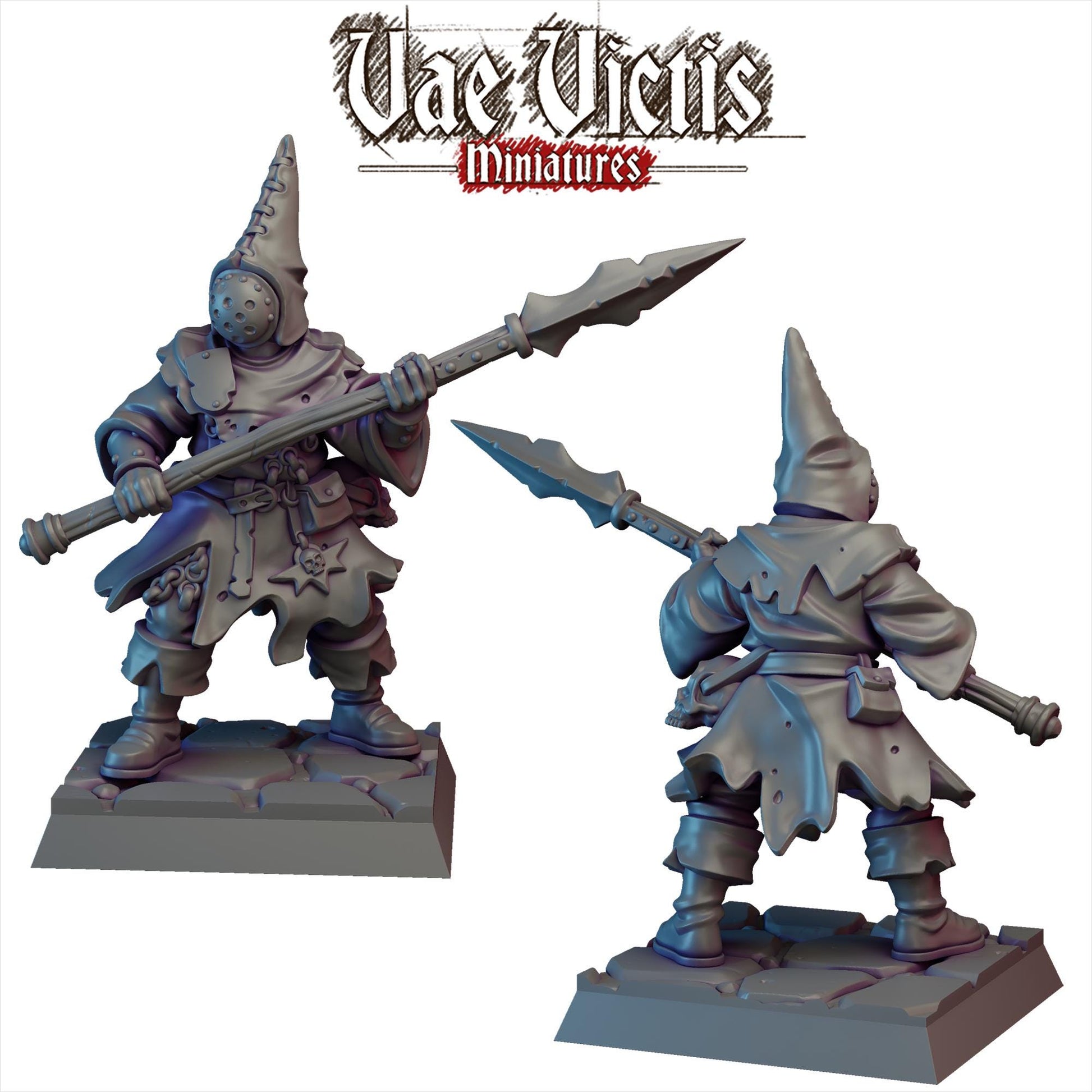 Cultist Set | Vae Victis Miniatures | 32mm Scale Resin Printed Tabletop RPG Figures for Tabletop Roleplaying or Wargaming