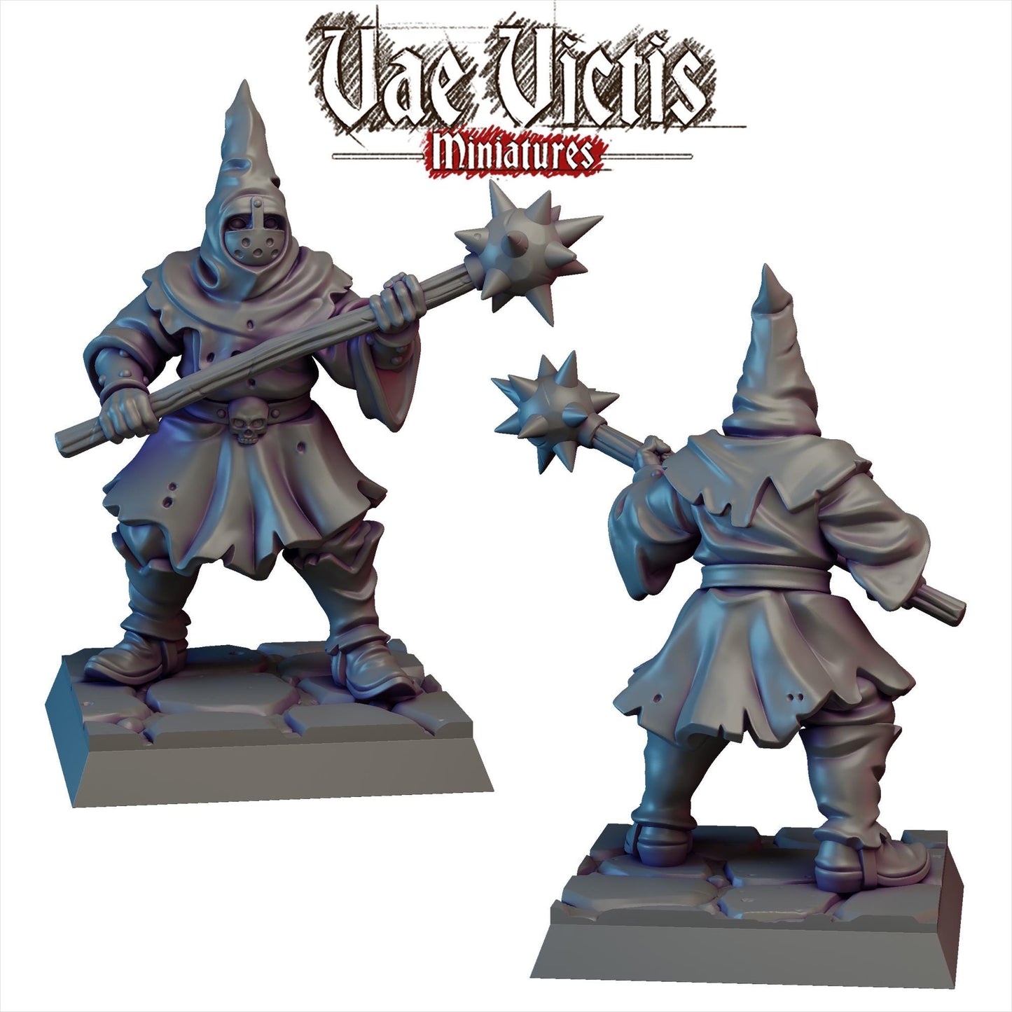 Cultist Set | Vae Victis Miniatures | 32mm Scale Resin Printed Tabletop RPG Figures for Tabletop Roleplaying or Wargaming