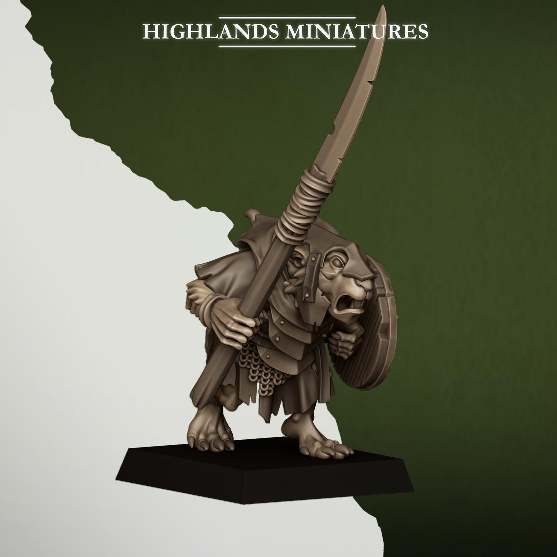 Sewer Rats | Vermin Reinforces | Highland Miniatures | 32mm Scale Resin TTRPG Figures for Roleplaying and Wargaming