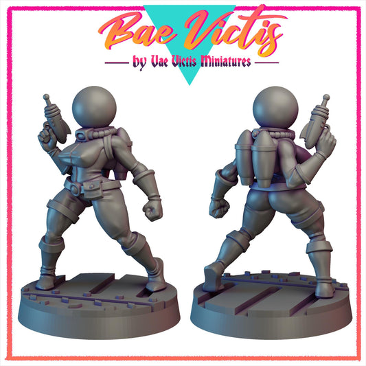 Bae Victis Space Bae | Vae Victis Miniatures | NSFW | 32mm and 75mm Scale Resin Printed Tabletop RPG Figures for TTRPG's or Wargaming