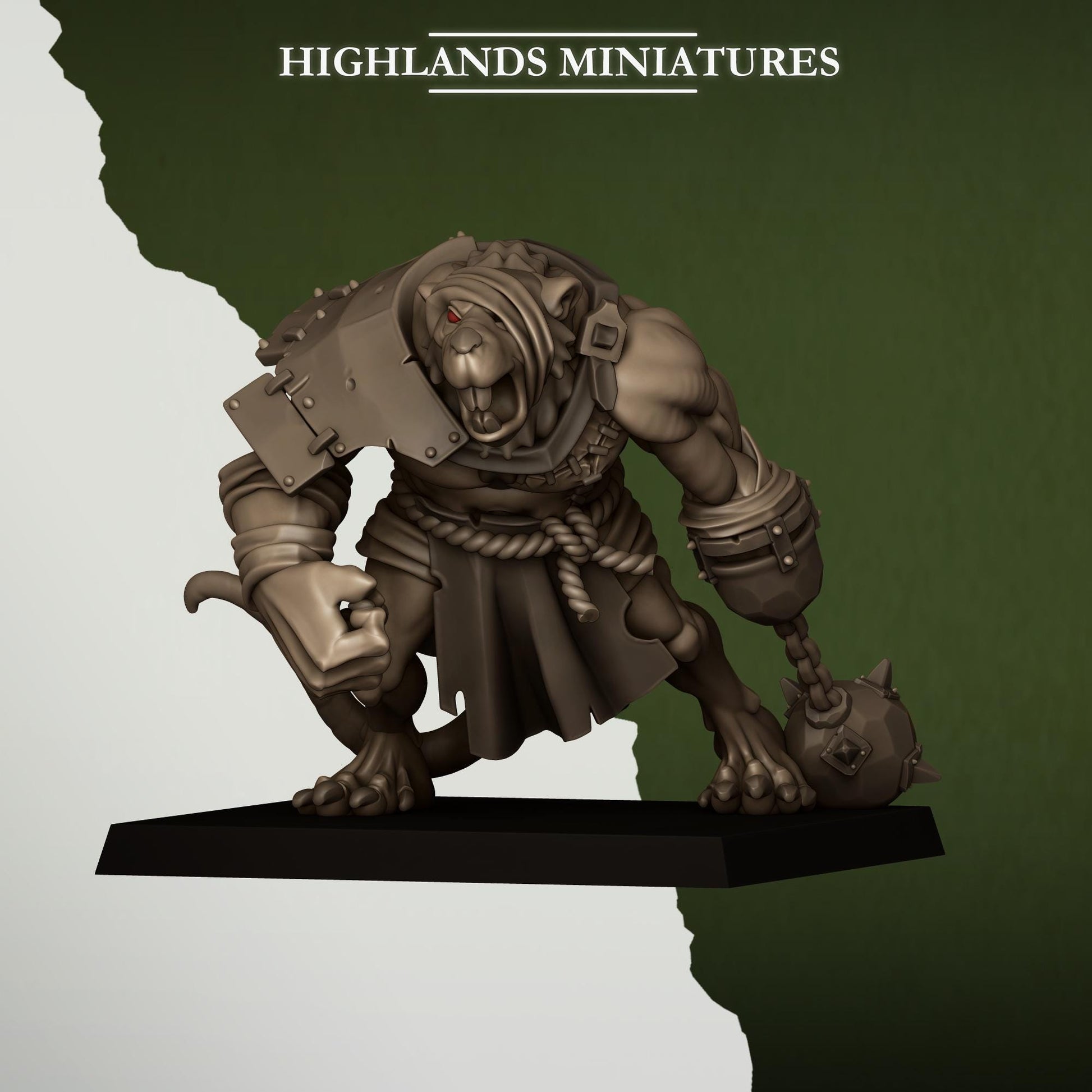Ratgors and Ratgor Master | Vermin Reinforces | Highland Miniatures | 32mm Scale Resin TTRPG Figures for Roleplaying and Wargaming