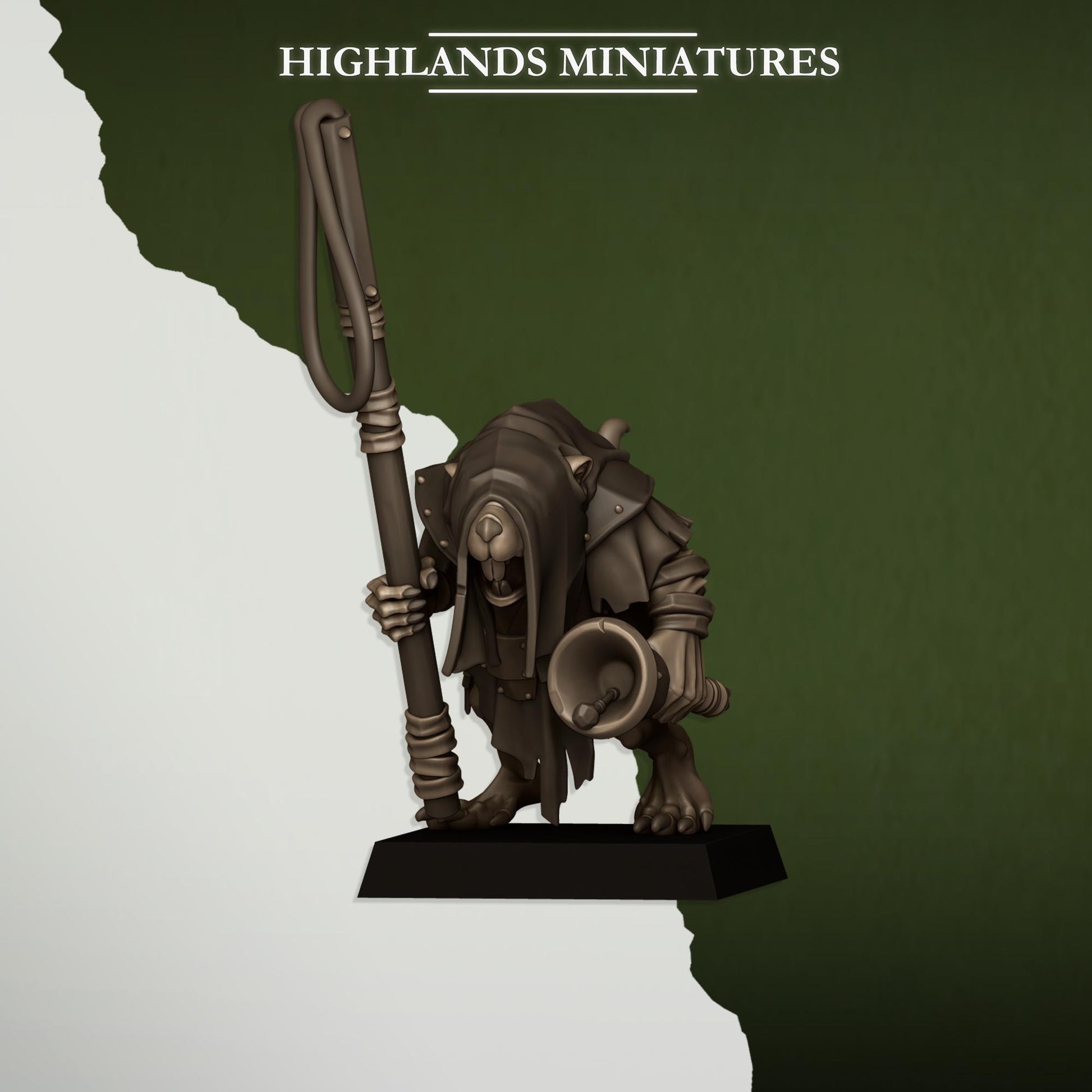 Rats and Rat Masters | Vermin Reinforces | Highland Miniatures | 32mm Scale Resin TTRPG Figures for Roleplaying and Wargaming