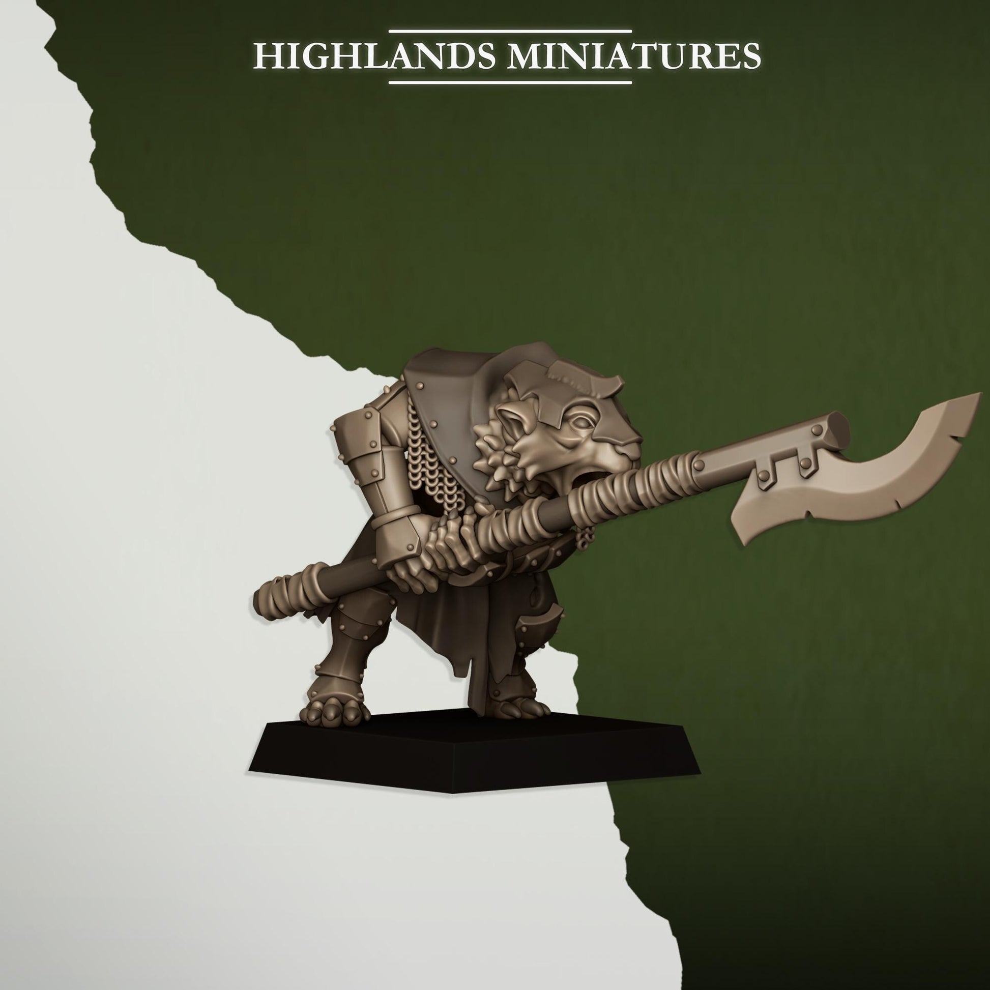 Vermin Vanguard | Vermin Reinforces | Highland Miniatures | 32mm Scale Resin TTRPG Figures for Roleplaying and Wargaming