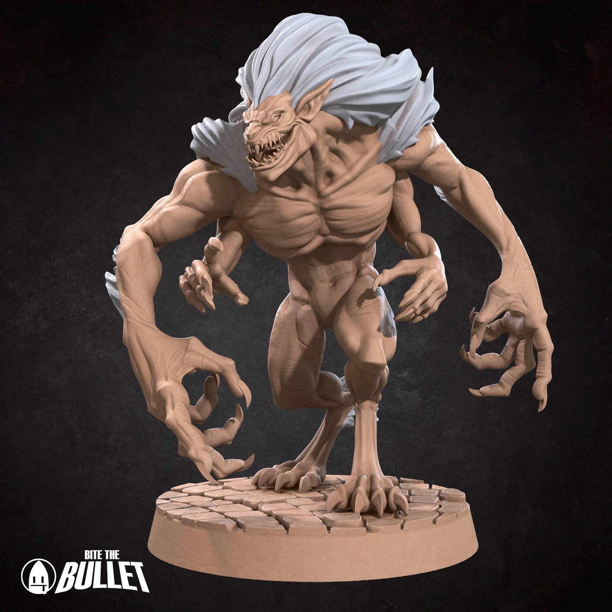 Draegloth | Dungeon Underdark | Bite The Bullet | 35mm Scale | Resin Printed Tabletop RPG Miniature Figures | DND | 5E