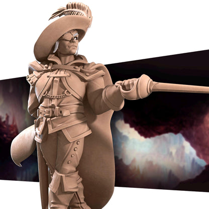 Drow Mercenary | Dungeon Underdark | Bite The Bullet | 35mm Scale | Resin Printed Tabletop RPG Miniature Figures | DND | 5E
