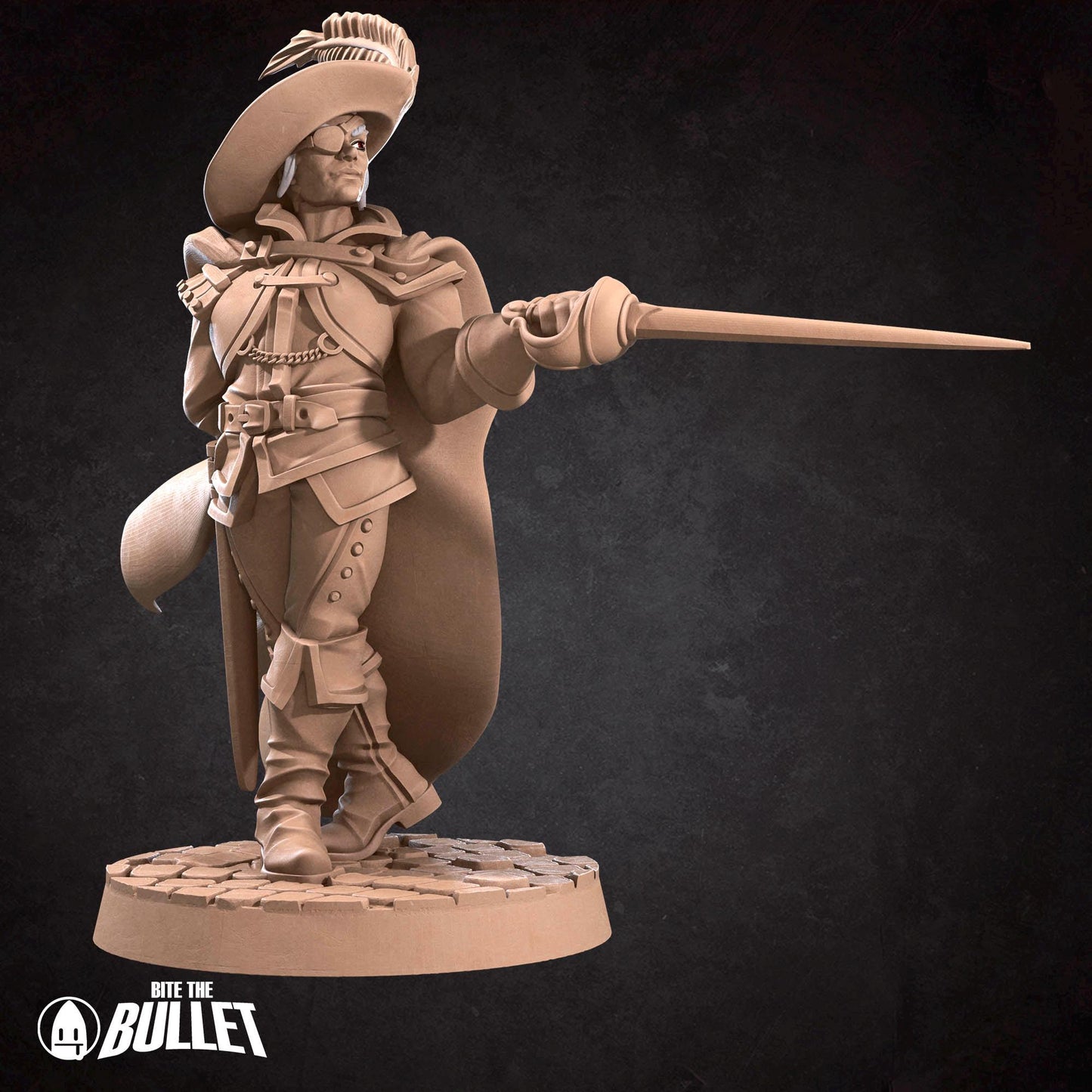 Drow Mercenary | Dungeon Underdark | Bite The Bullet | 35mm Scale | Resin Printed Tabletop RPG Miniature Figures | DND | 5E
