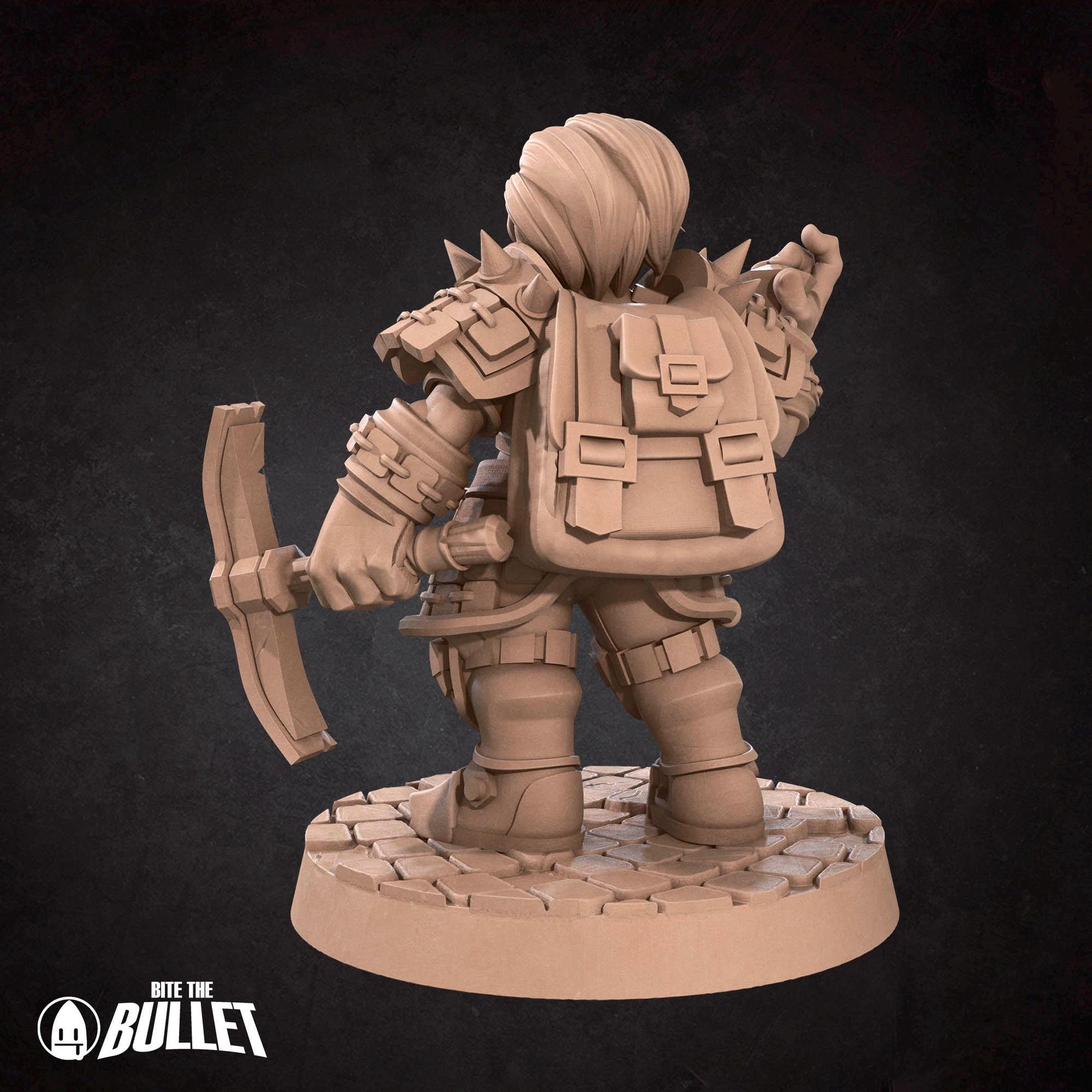 Duergar Artificer | Dungeon Underdark | Bite The Bullet | 35mm Scale | Resin Printed Tabletop RPG Miniature Figures | DND | 5E