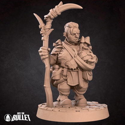 Duergar Druid | Dungeon Underdark | Bite The Bullet | 35mm Scale | Resin Printed Tabletop RPG Miniature Figures | DND | 5E