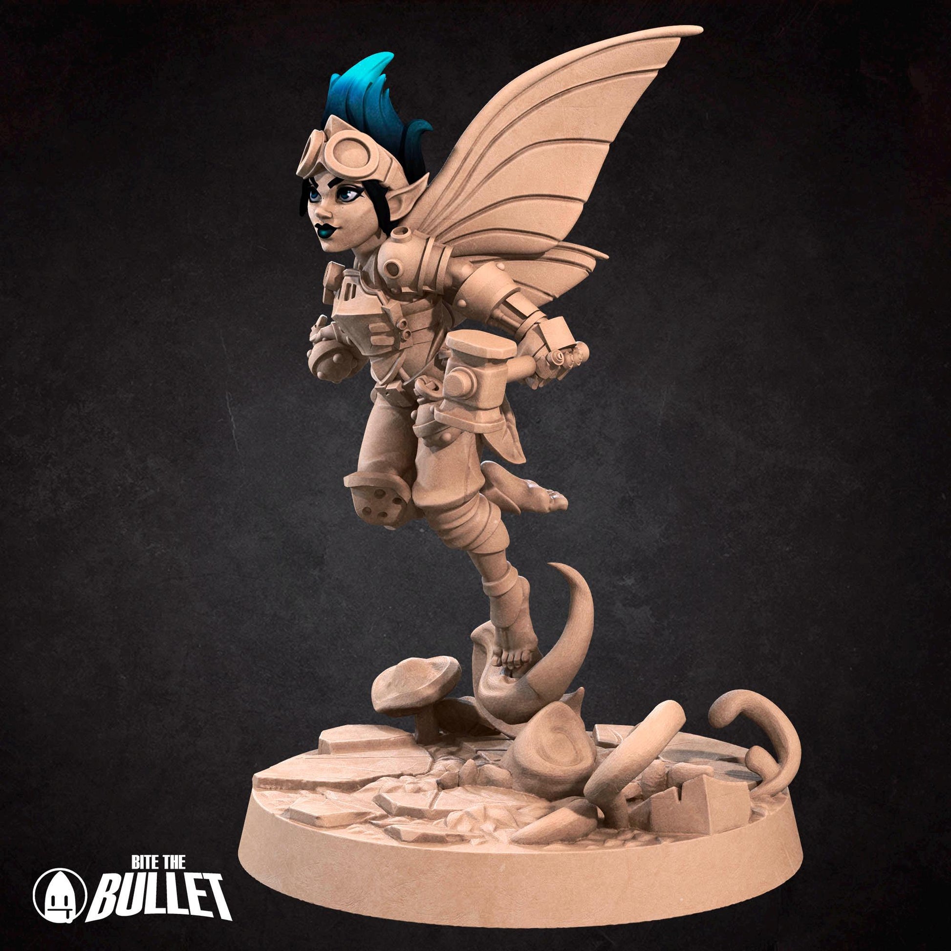 Pixie Artificer | Pixies | Bite The Bullet | 35mm Scale | Resin Printed Tabletop RPG Miniature Figures | DND | 5E