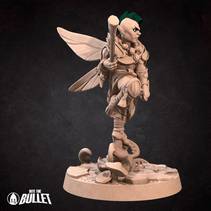 Pixie Monk | Pixies | Bite The Bullet | 35mm Scale | Resin Printed Tabletop RPG Miniature Figures | DND | 5E