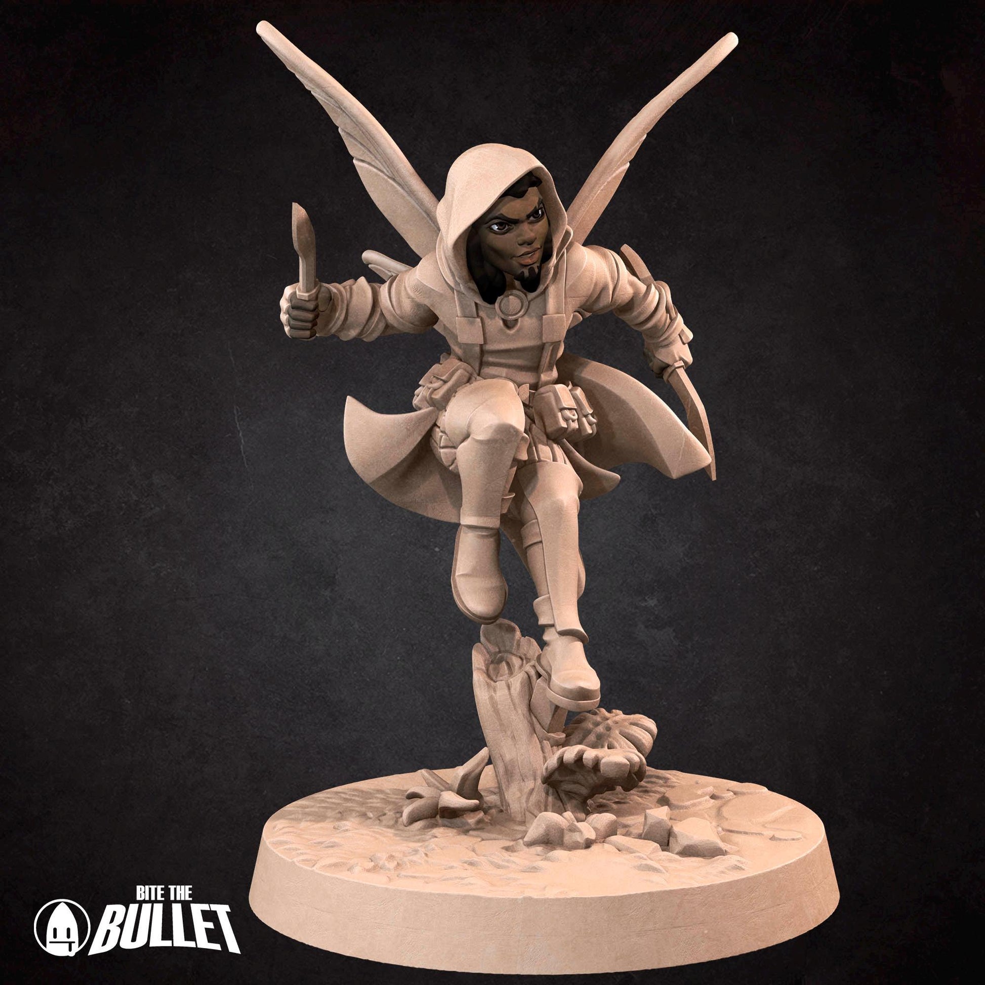 Pixie Rogue | Pixies | Bite The Bullet | 35mm Scale | Resin Printed Tabletop RPG Miniature Figures | DND | 5E