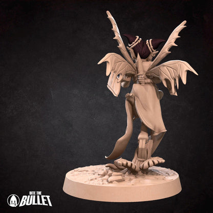 Pixie Warlock | Pixies | Bite The Bullet | 35mm Scale | Resin Printed Tabletop RPG Miniature Figures | DND | 5E