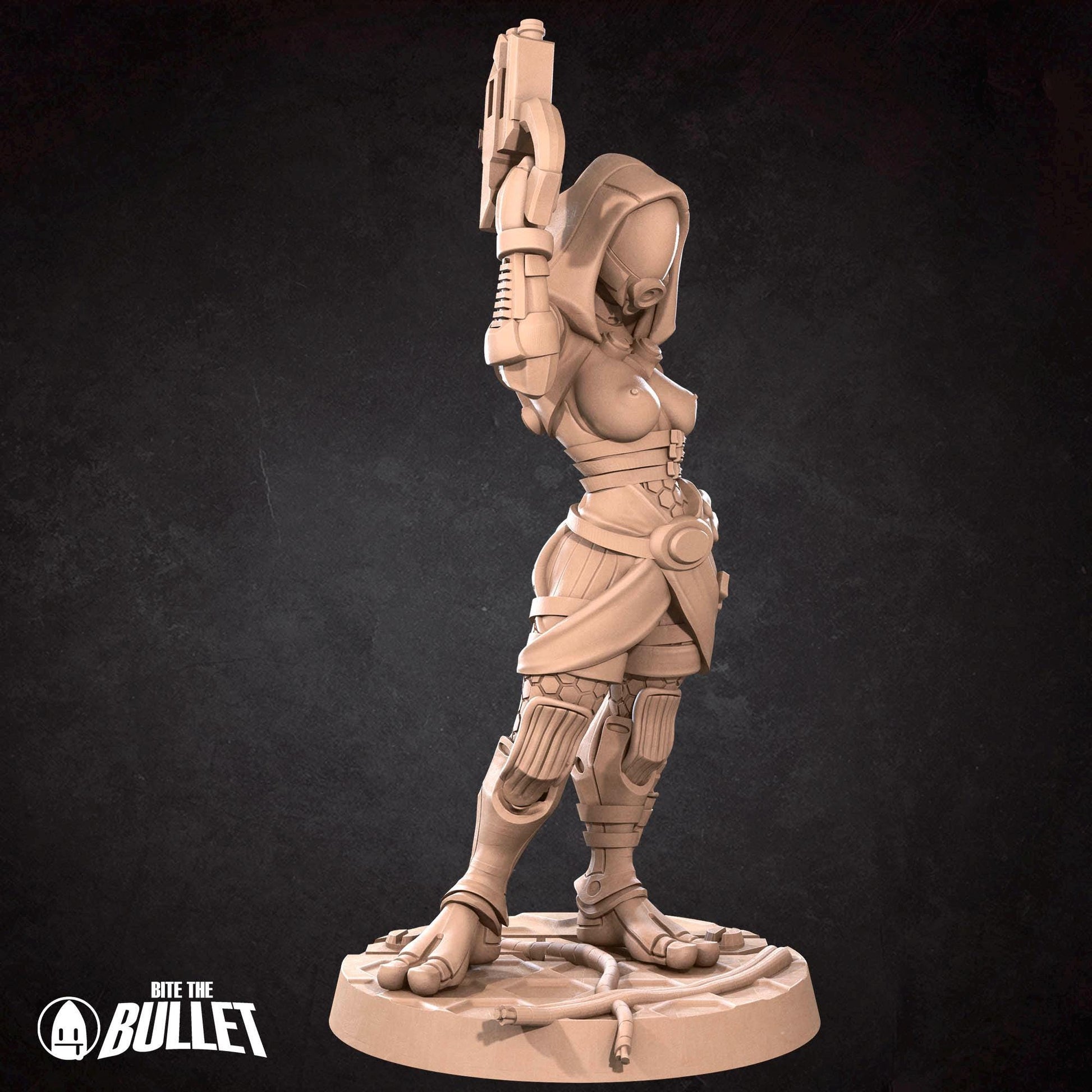 Tahlia | Bullet Galaxy | Bite The Bullet | 35mm Scale | Resin Printed Tabletop RPG Miniature Figures | DND | 5E