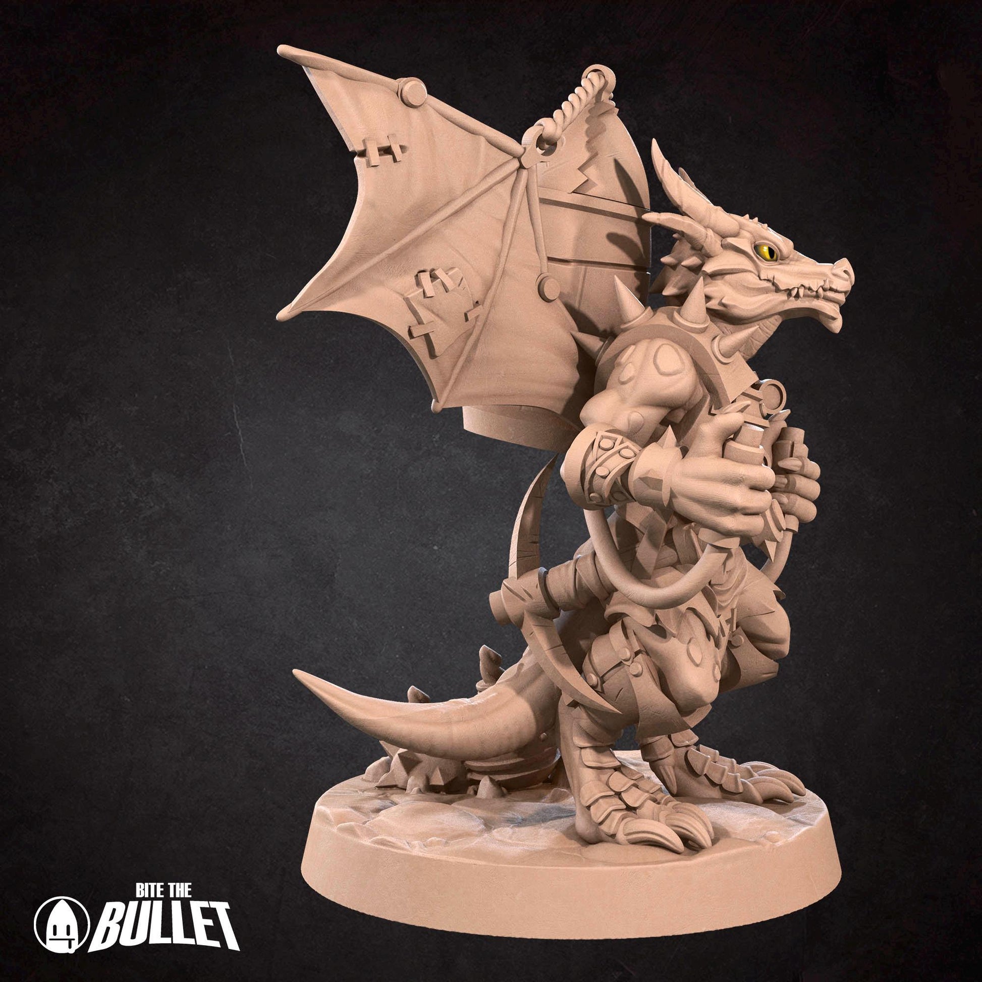 Kobold Artiticer | Kobolds D&D | Bite The Bullet | 35mm Scale | Resin Printed Tabletop RPG Miniature Figures | DND | 5E