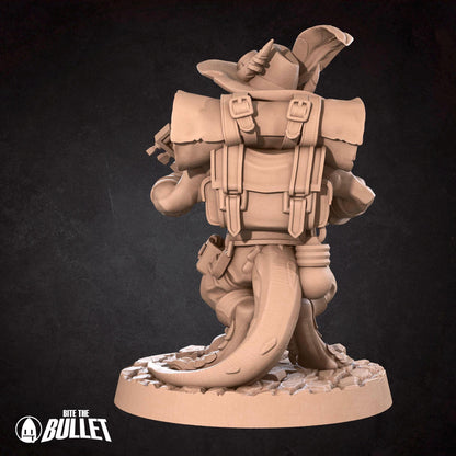 Kobold Bard | Kobolds D&D | Bite The Bullet | 35mm Scale | Resin Printed Tabletop RPG Miniature Figures | DND | 5E