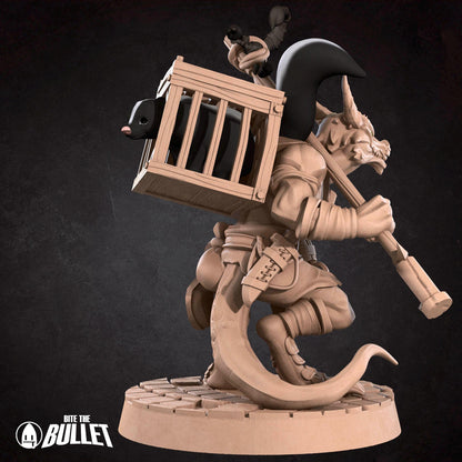 Kobold Inventor | Kobolds D&D | Bite The Bullet | 35mm Scale | Resin Printed Tabletop RPG Miniature Figures | DND | 5E