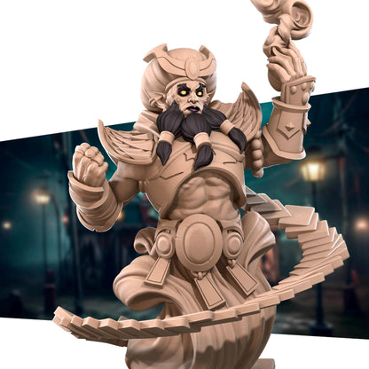 Djinn Diviner | Horror Circus | Bite The Bullet | 35mm Scale | Resin Printed Tabletop RPG Miniature Figures | DND | 5E