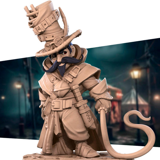 Gnome Tamer | Horror Circus | Bite The Bullet | 35mm Scale | Resin Printed Tabletop RPG Miniature Figures | DND | 5E