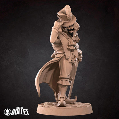 Ringmaster | Horror Circus | Bite The Bullet | 35mm Scale | Resin Printed Tabletop RPG Miniature Figures | DND | 5E