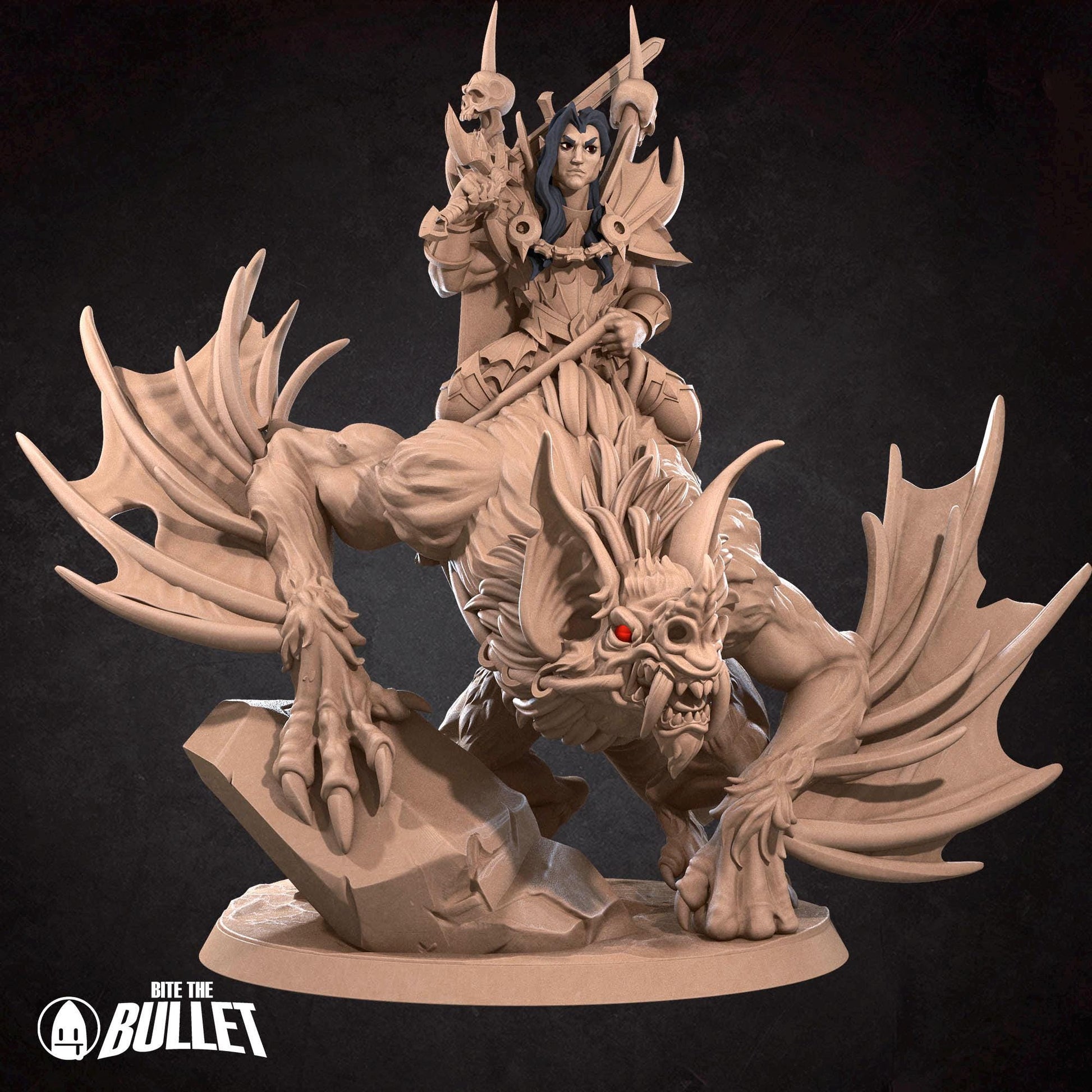 Commander | Vampires Pt. 2 | Bite The Bullet | 35mm Scale | Resin Printed Tabletop RPG Miniature Figures | DND | 5E