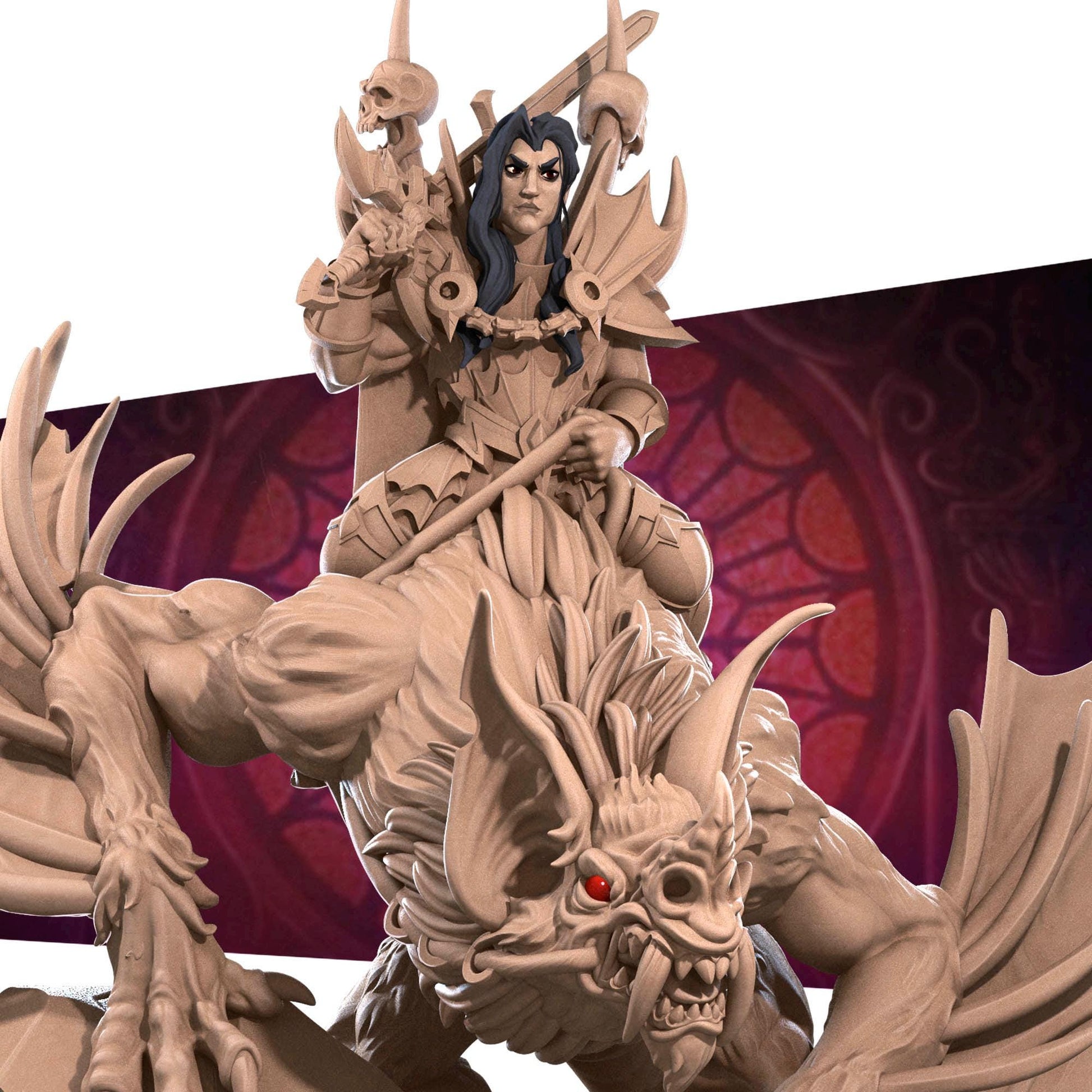 Commander | Vampires Pt. 2 | Bite The Bullet | 35mm Scale | Resin Printed Tabletop RPG Miniature Figures | DND | 5E