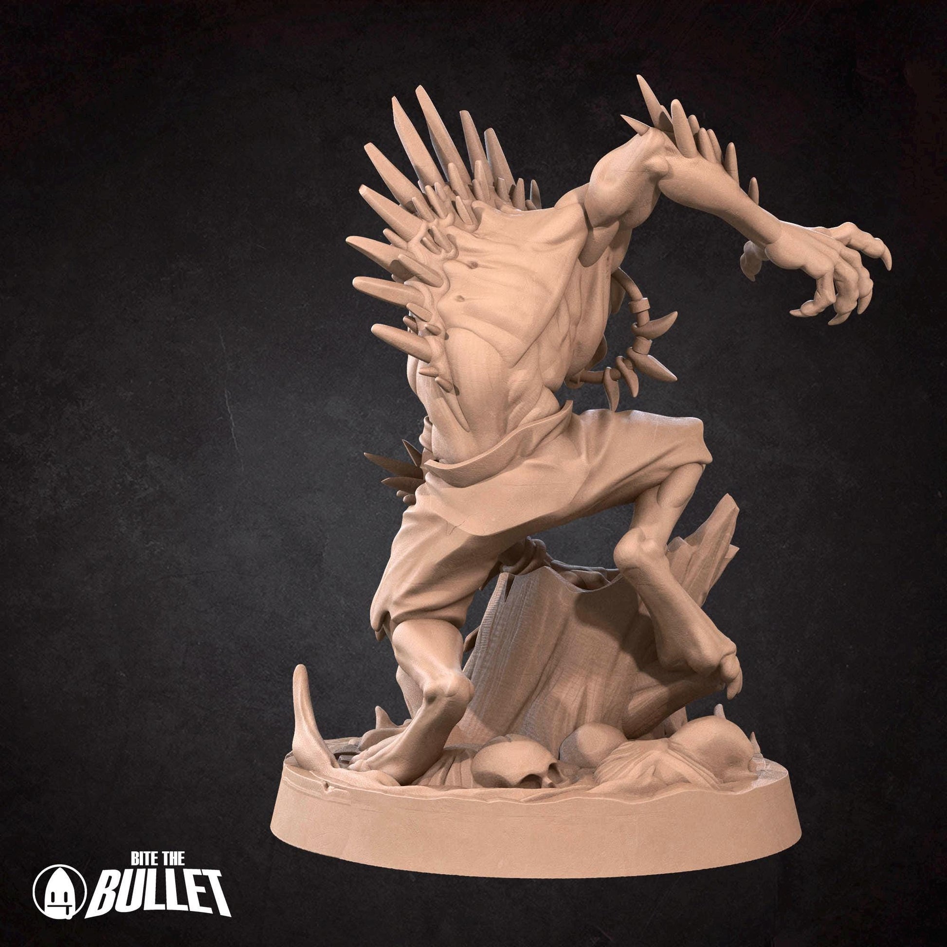 Ghoul | Vampires Pt. 2 | Bite The Bullet | 35mm Scale | Resin Printed Tabletop RPG Miniature Figures | DND | 5E