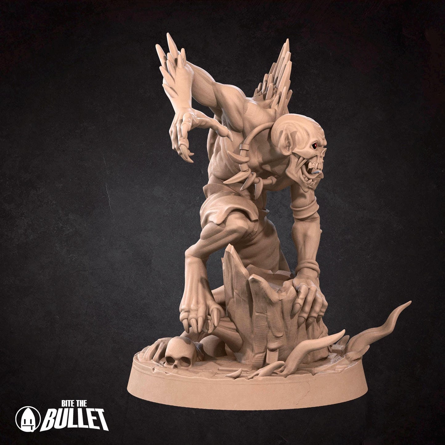 Ghoul | Vampires Pt. 2 | Bite The Bullet | 35mm Scale | Resin Printed Tabletop RPG Miniature Figures | DND | 5E
