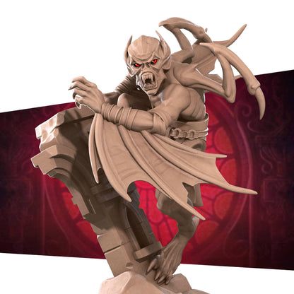 Vampire Monster | Vampires Pt. 2 | Bite The Bullet | 35mm Scale | Resin Printed Tabletop RPG Miniature Figures | DND | 5E