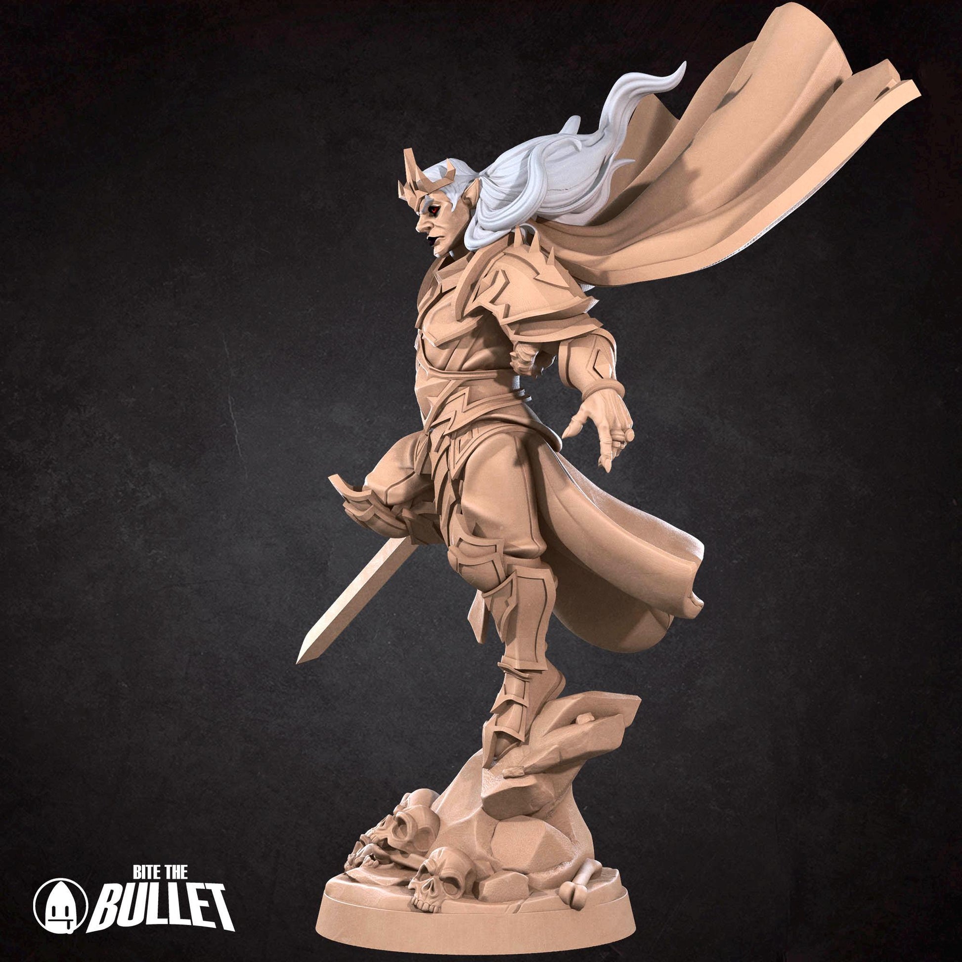 Vampire Paladin | Vampires Pt. 2 | Bite The Bullet | 35mm Scale | Resin Printed Tabletop RPG Miniature Figures | DND | 5E