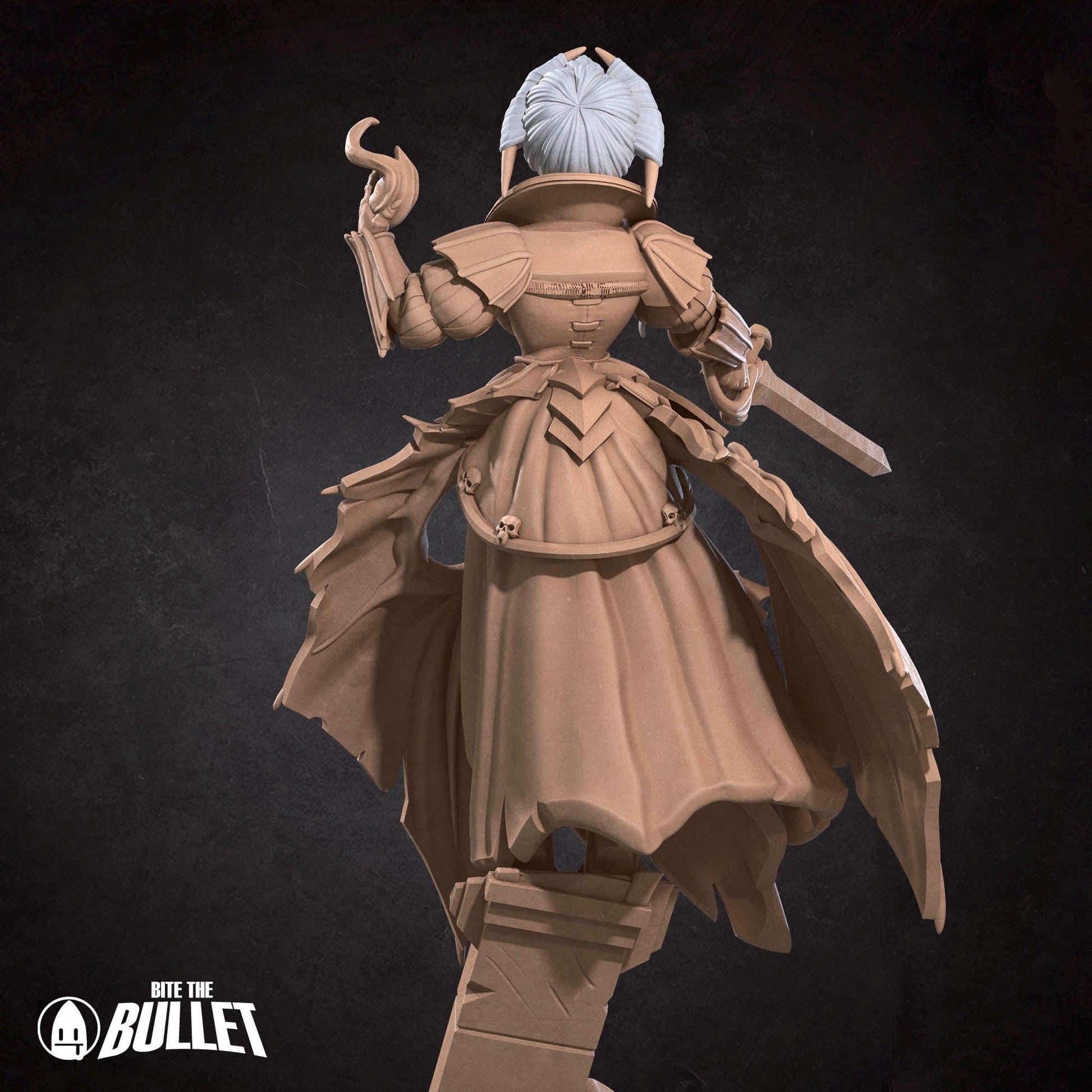 Vampire Witch | Vampires Pt. 2 | Bite The Bullet | 35mm Scale | Resin Printed Tabletop RPG Miniature Figures | DND | 5E