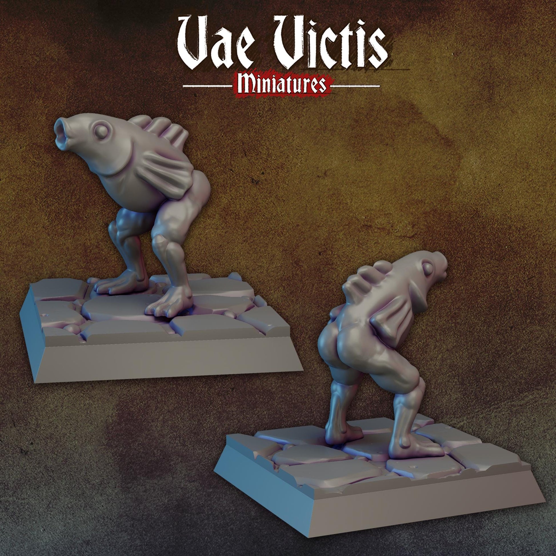 Damnnn | Vae Victis Miniatures | 32mm Scale Resin Printed Tabletop RPG Figures for Tabletop Roleplaying or Wargaming