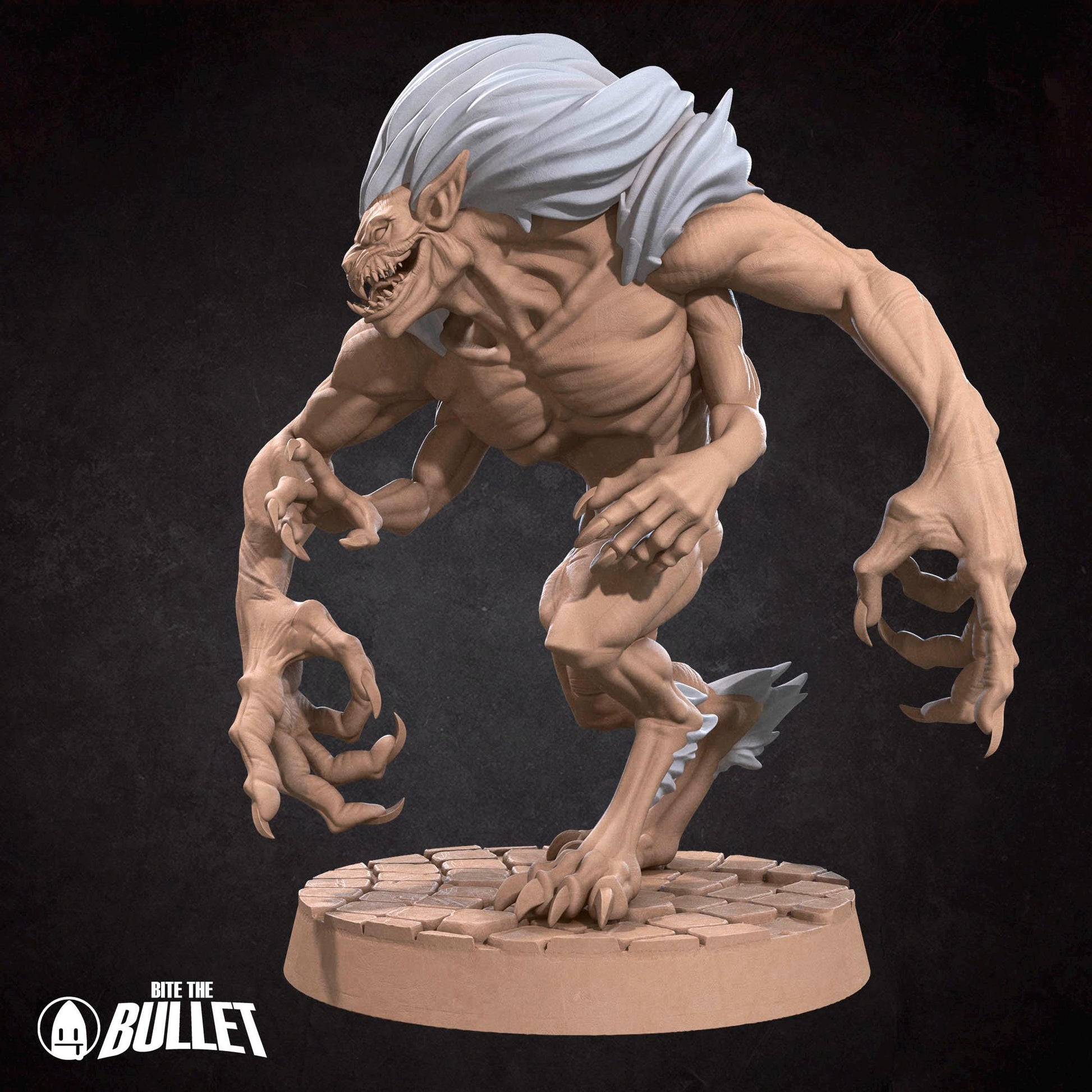 Draegloth | Dungeon Underdark | Bite The Bullet | 35mm Scale | Resin Printed Tabletop RPG Miniature Figures | DND | 5E