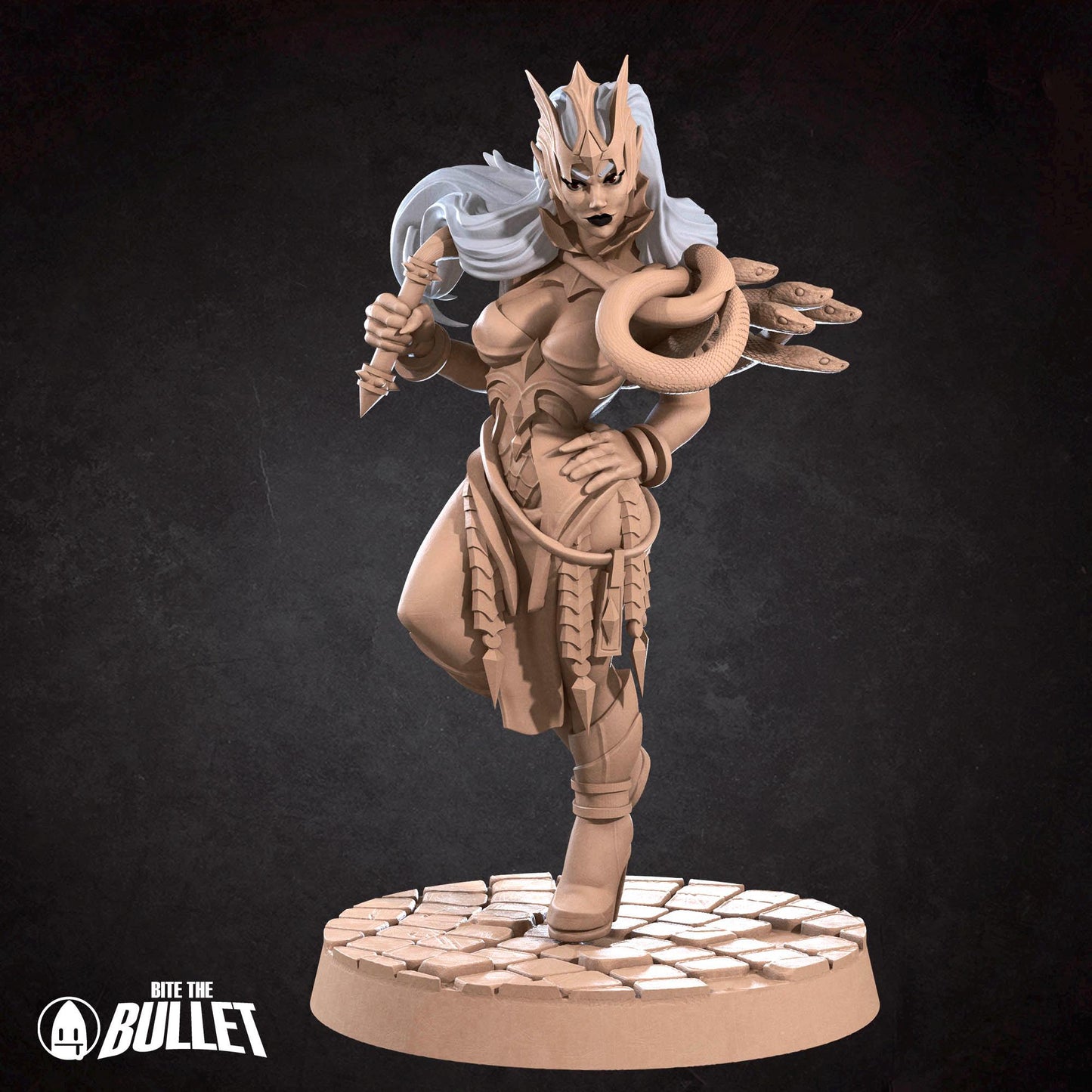 Drow Mistress | Dungeon Underdark | Bite The Bullet | 35mm Scale | Resin Printed Tabletop RPG Miniature Figures | DND | 5E