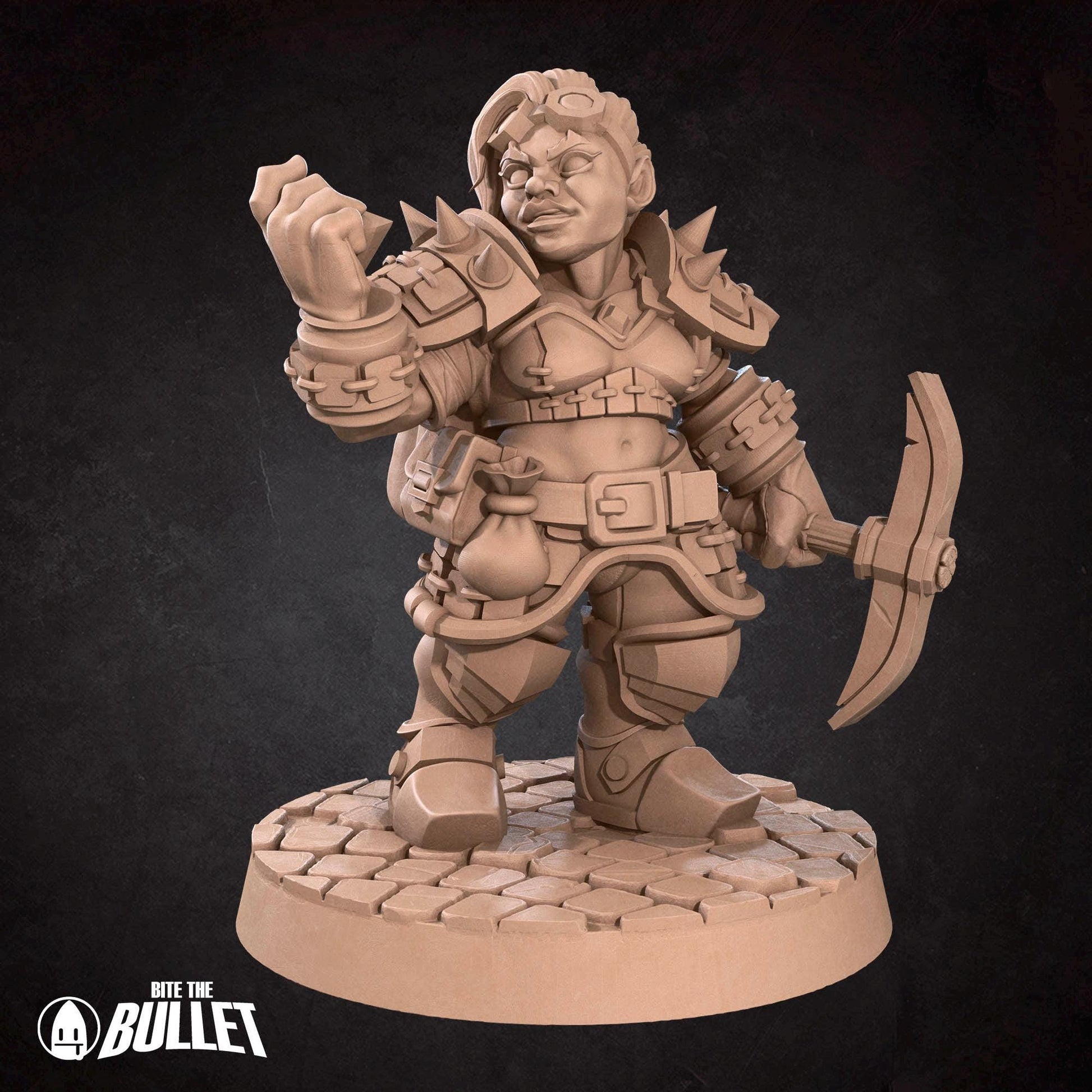Duergar Artificer | Dungeon Underdark | Bite The Bullet | 35mm Scale | Resin Printed Tabletop RPG Miniature Figures | DND | 5E