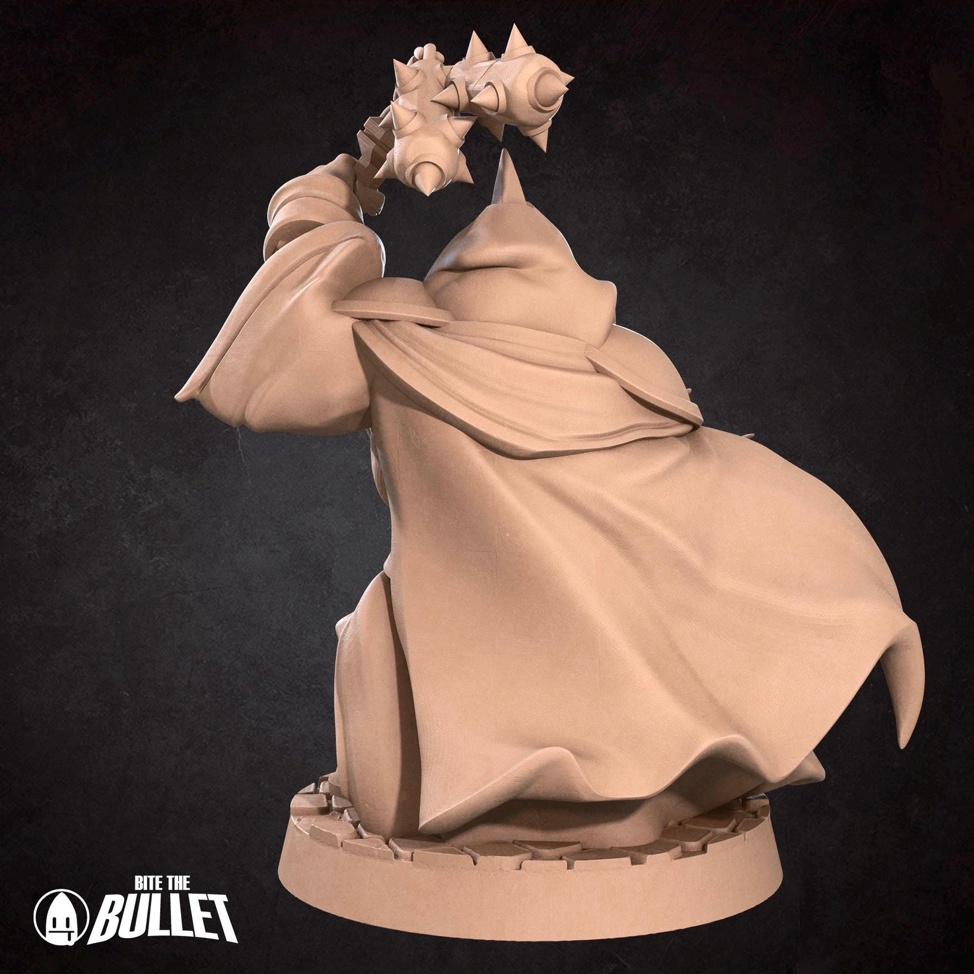 Duergar Cleric | Dungeon Underdark | Bite The Bullet | 35mm Scale | Resin Printed Tabletop RPG Miniature Figures | DND | 5E