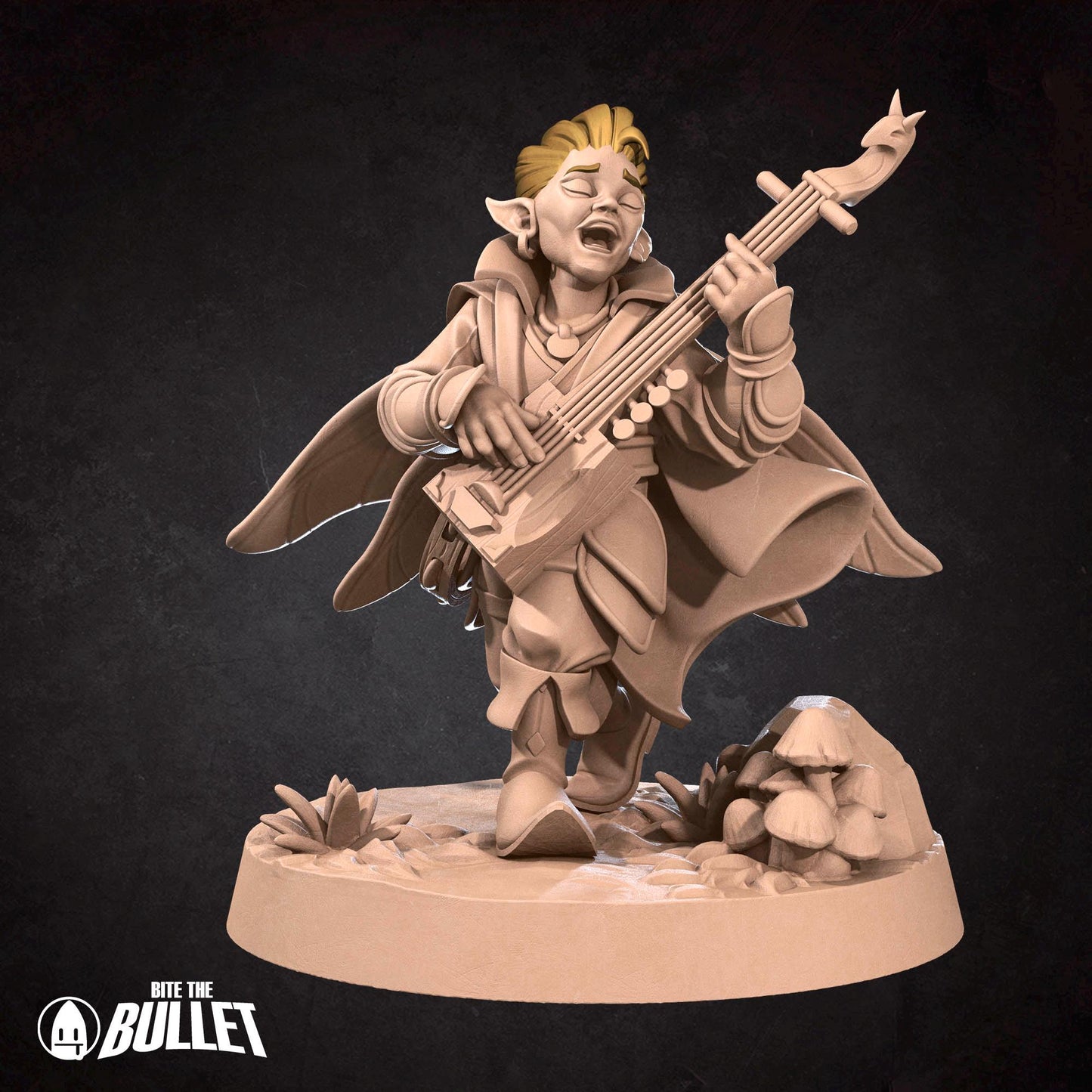 Pixie Bard | Pixies | Bite The Bullet | 35mm Scale | Resin Printed Tabletop RPG Miniature Figures | DND | 5E