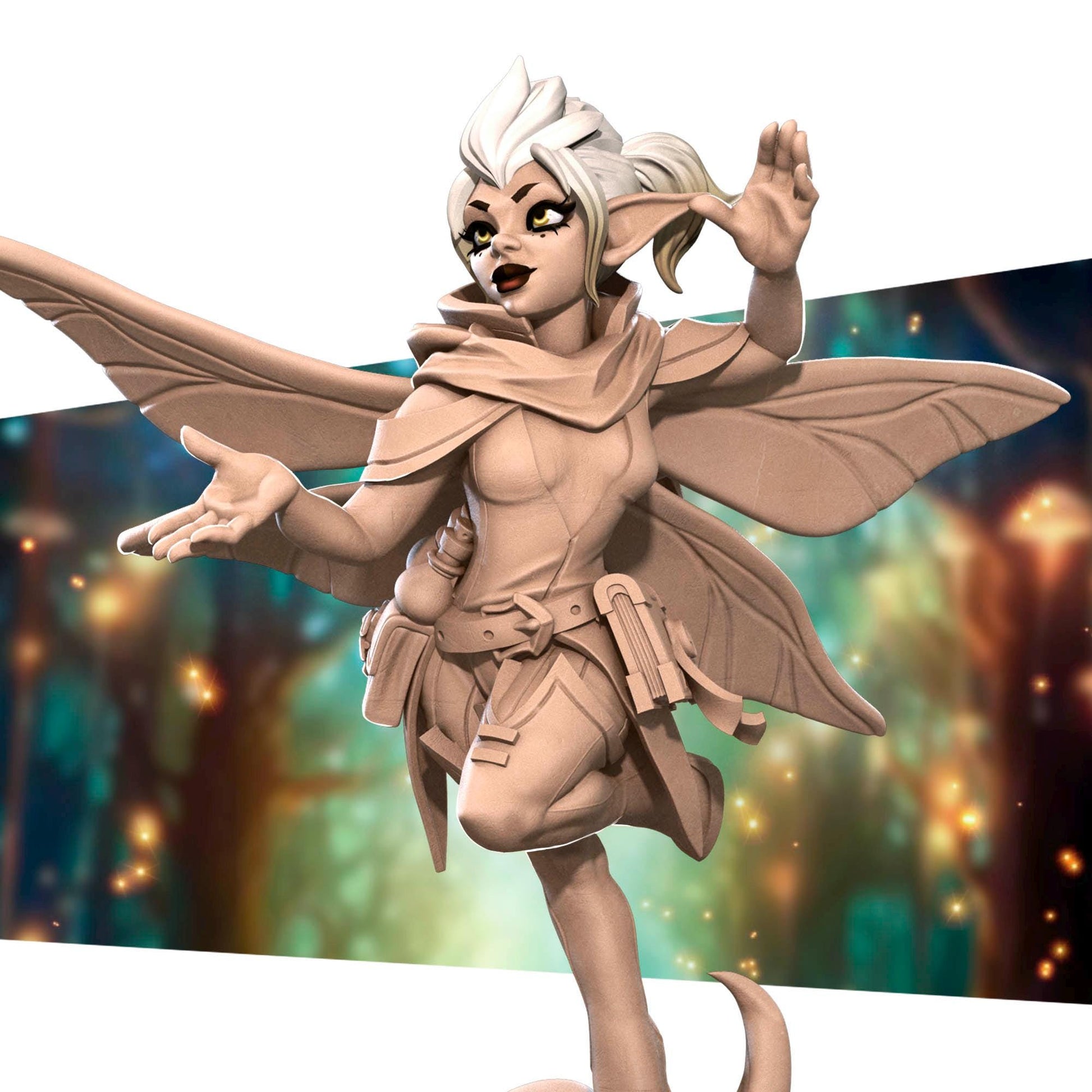 Pixie Cleric | Pixies | Bite The Bullet | 35mm Scale | Resin Printed Tabletop RPG Miniature Figures | DND | 5E