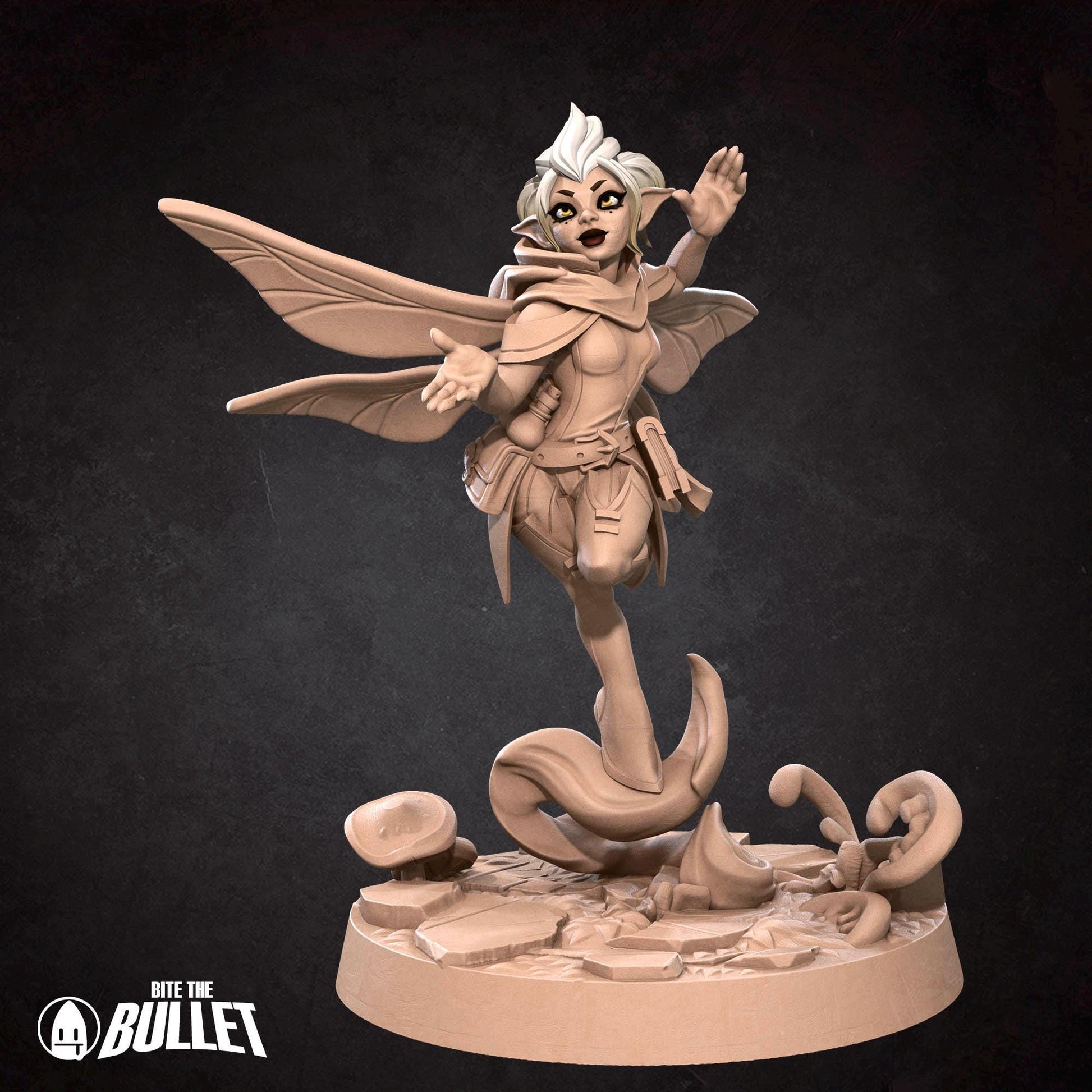 Pixie Cleric | Pixies | Bite The Bullet | 35mm Scale | Resin Printed Tabletop RPG Miniature Figures | DND | 5E