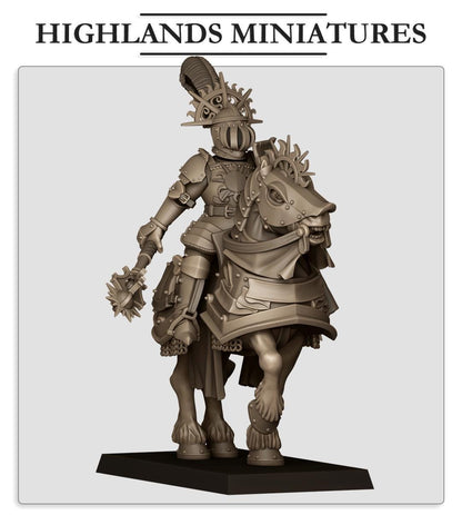Sunland Golden Flames Elector | Sunland | Highland Miniatures | 32mm Scale Resin Tabletop RPG Figures for Roleplaying and Wargaming