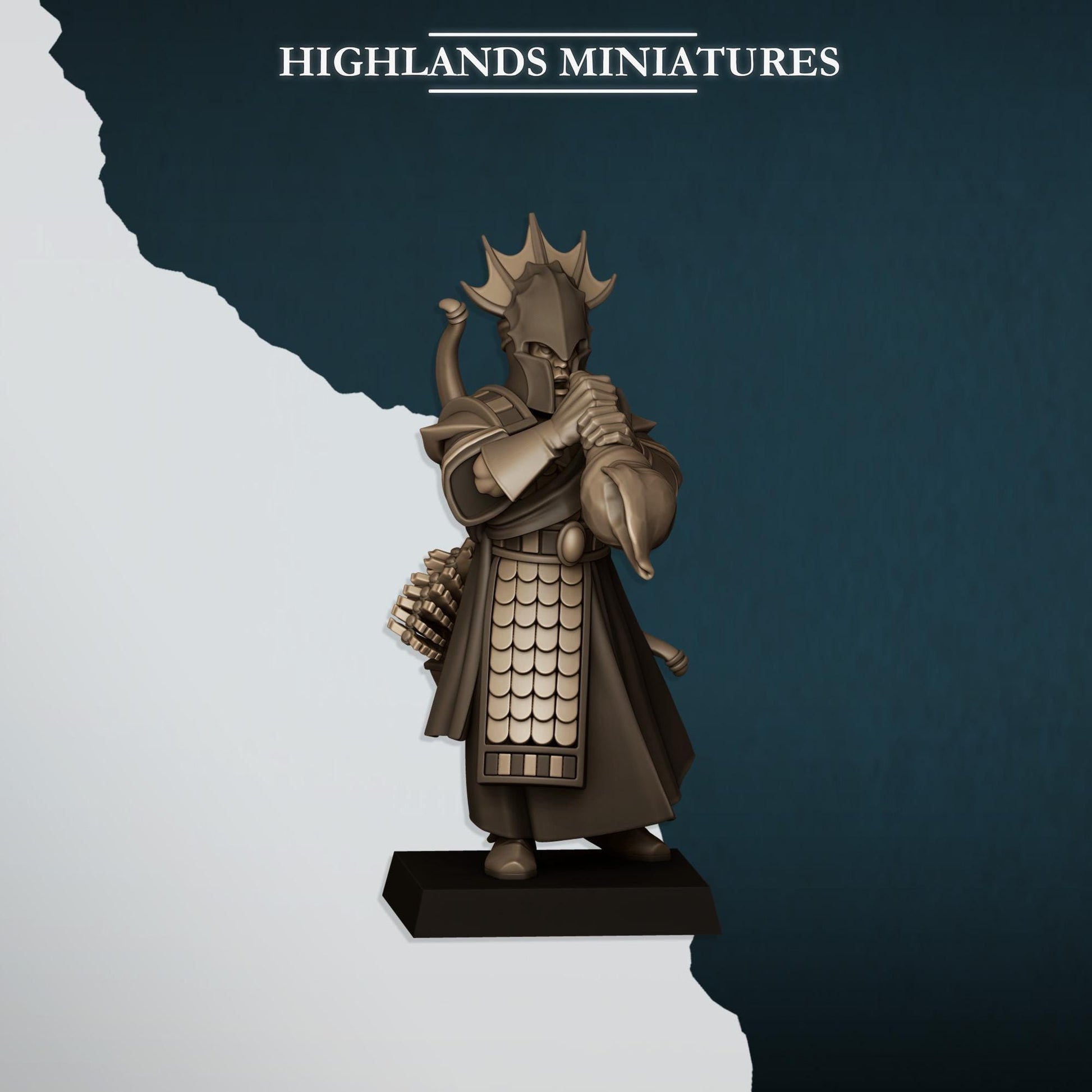 Aegean Sea Guard | Aegean Elves | Highland Miniatures | 32mm Scale Resin Tabletop RPG Figures for Roleplaying and Wargaming