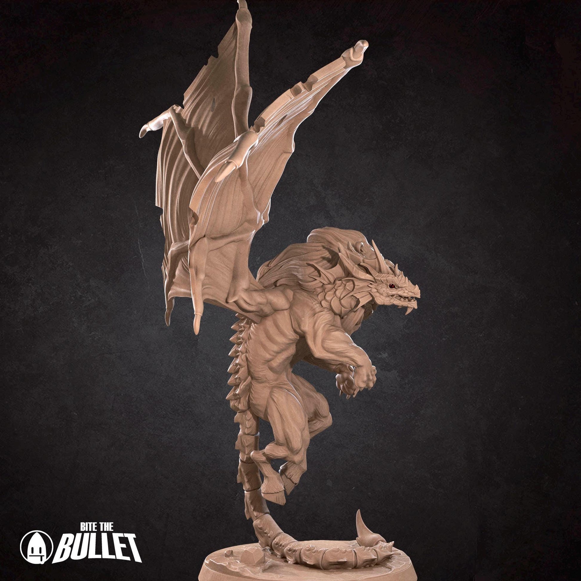 Chimera | Iconic Monsters | Bite The Bullet | 35mm Scale | Resin Printed Tabletop RPG Miniature Figures | DND | 5E