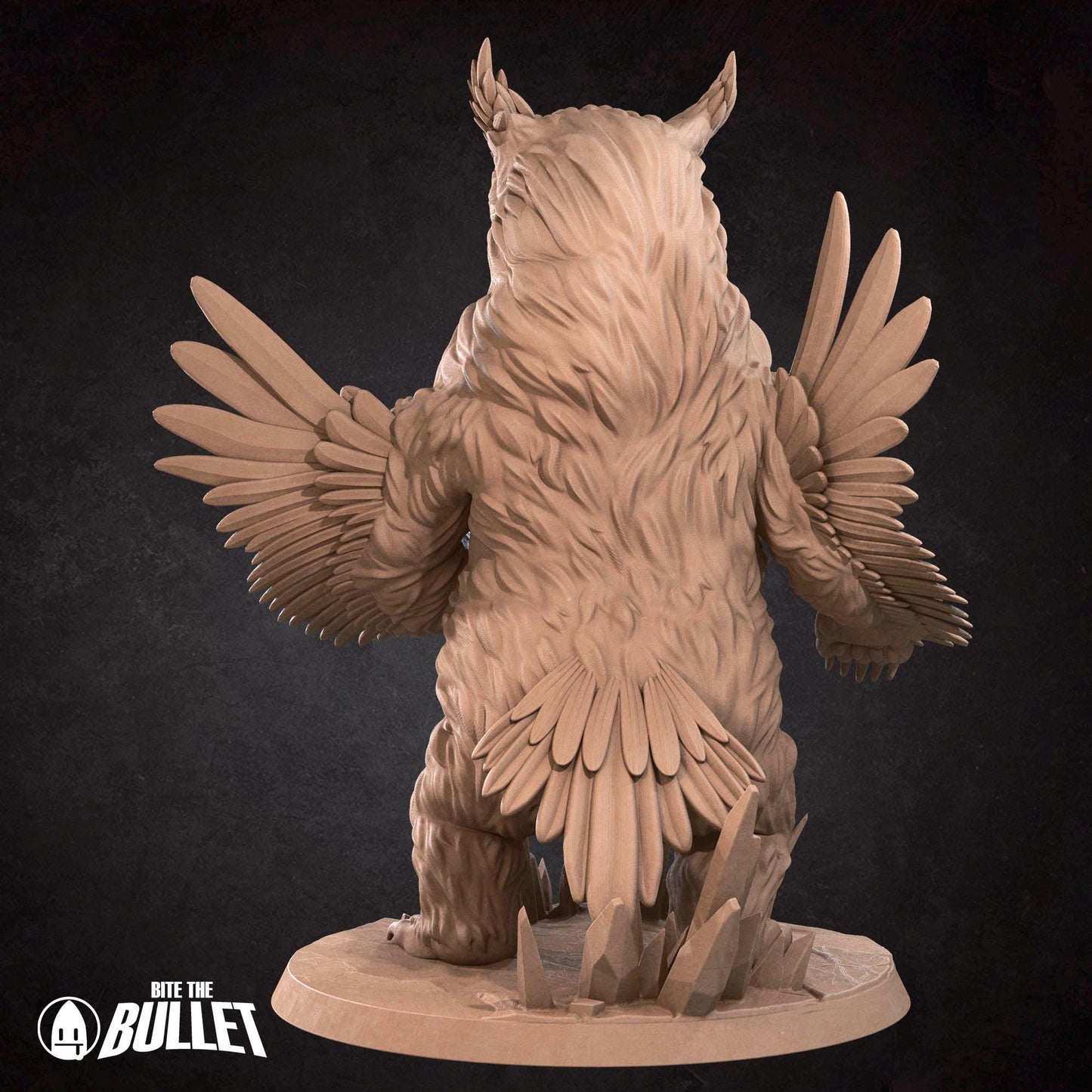 Owlbear | Iconic Monsters | Bite The Bullet | 35mm Scale | Resin Printed Tabletop RPG Miniature Figures | DND | 5E