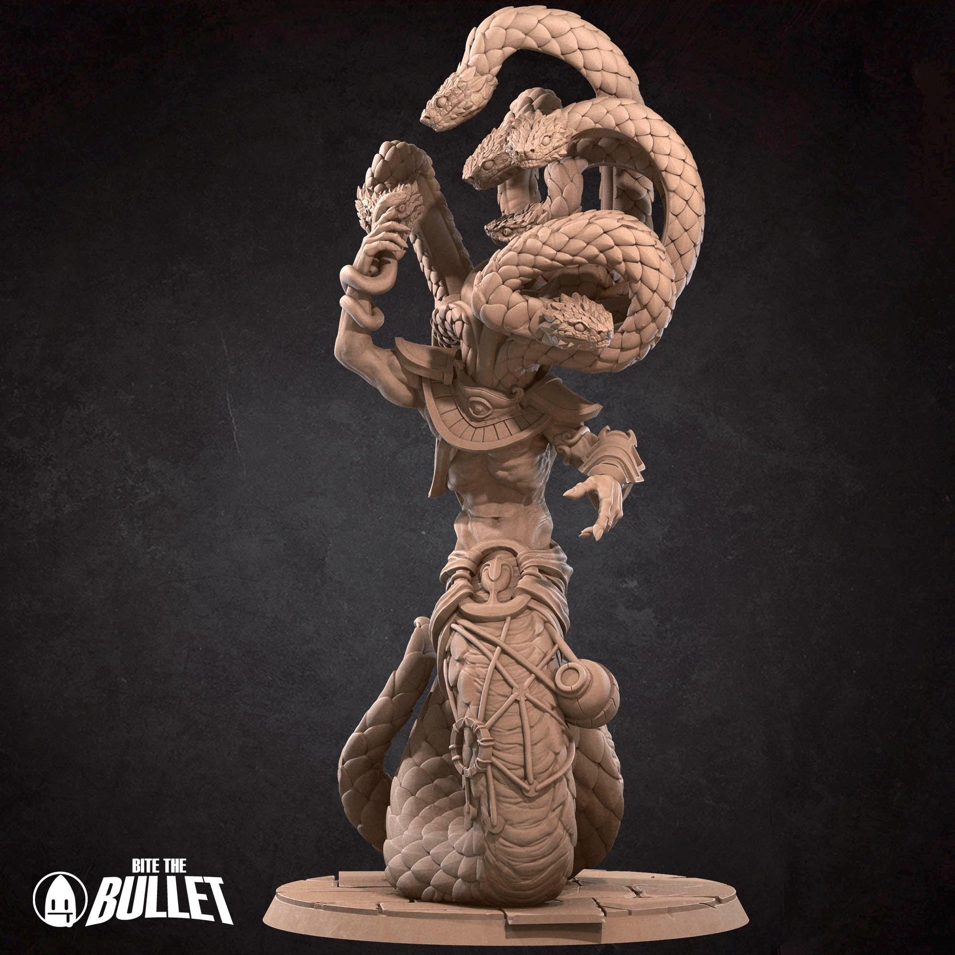 Yuan Ti Anathema | Iconic Monsters | Bite The Bullet | 35mm Scale | Resin Printed Tabletop RPG Miniature Figures | DND | 5E